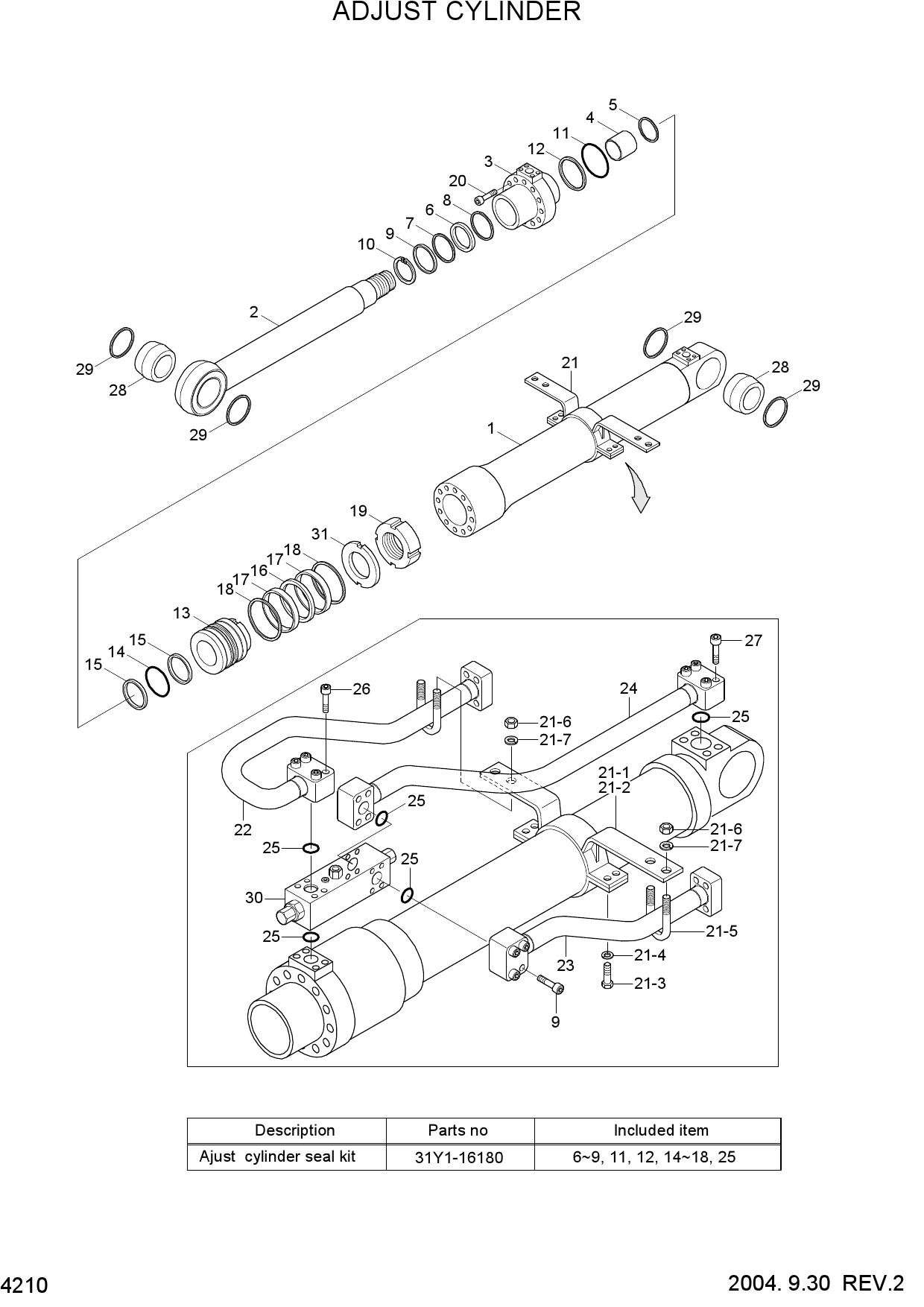 ADJUST CYLINDER