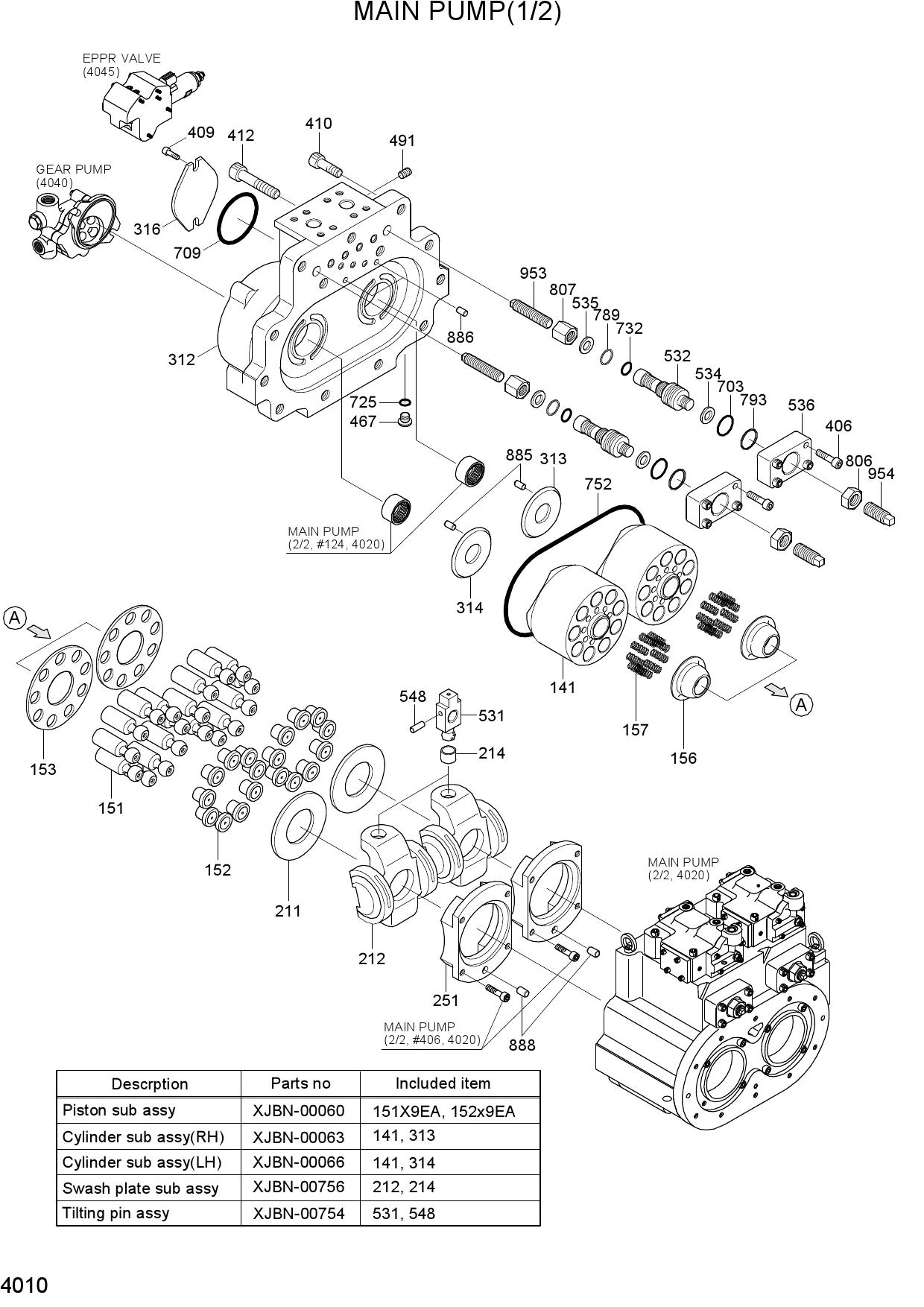 MAIN PUMP(1/2)