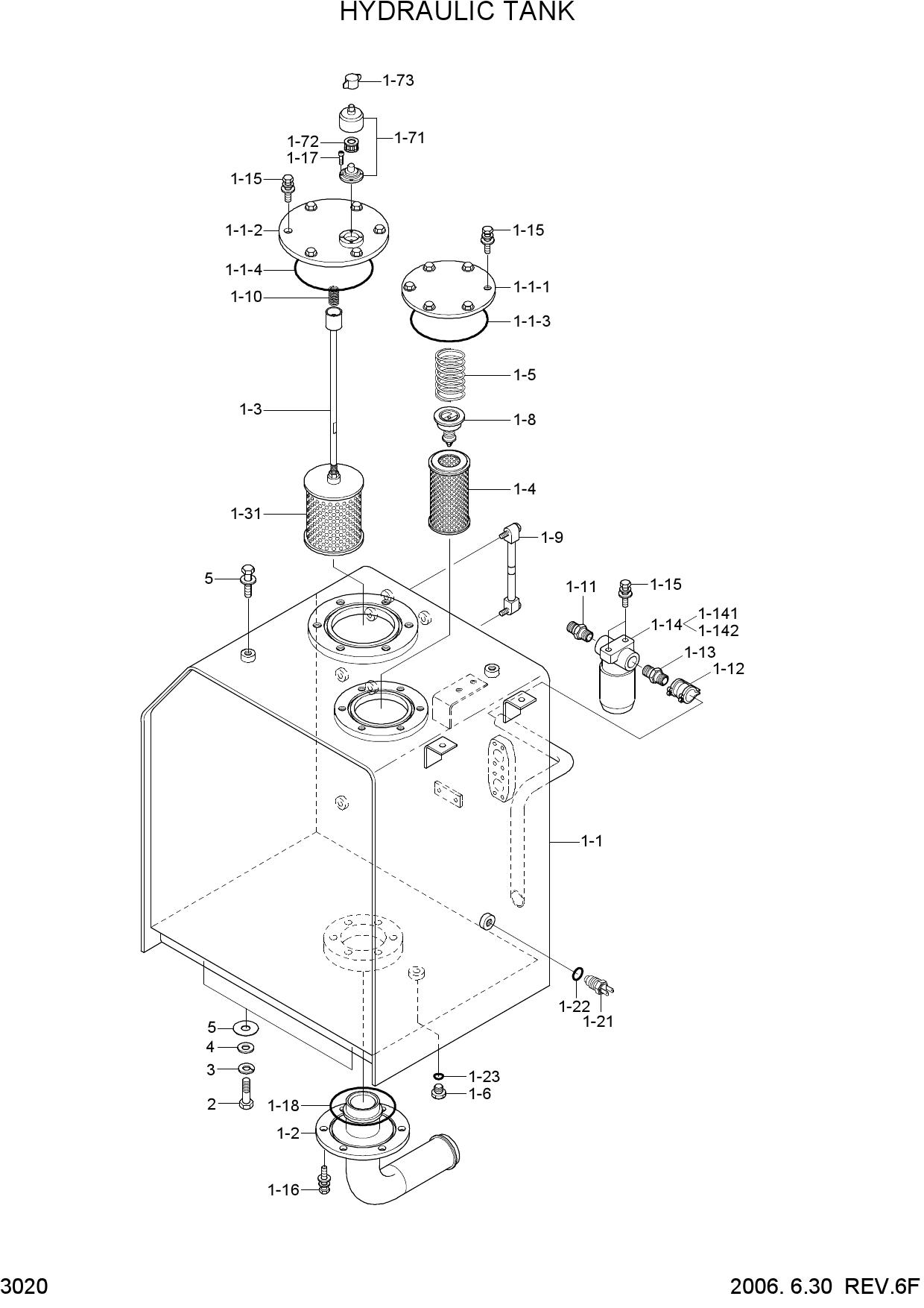 HYDRAULIC TANK