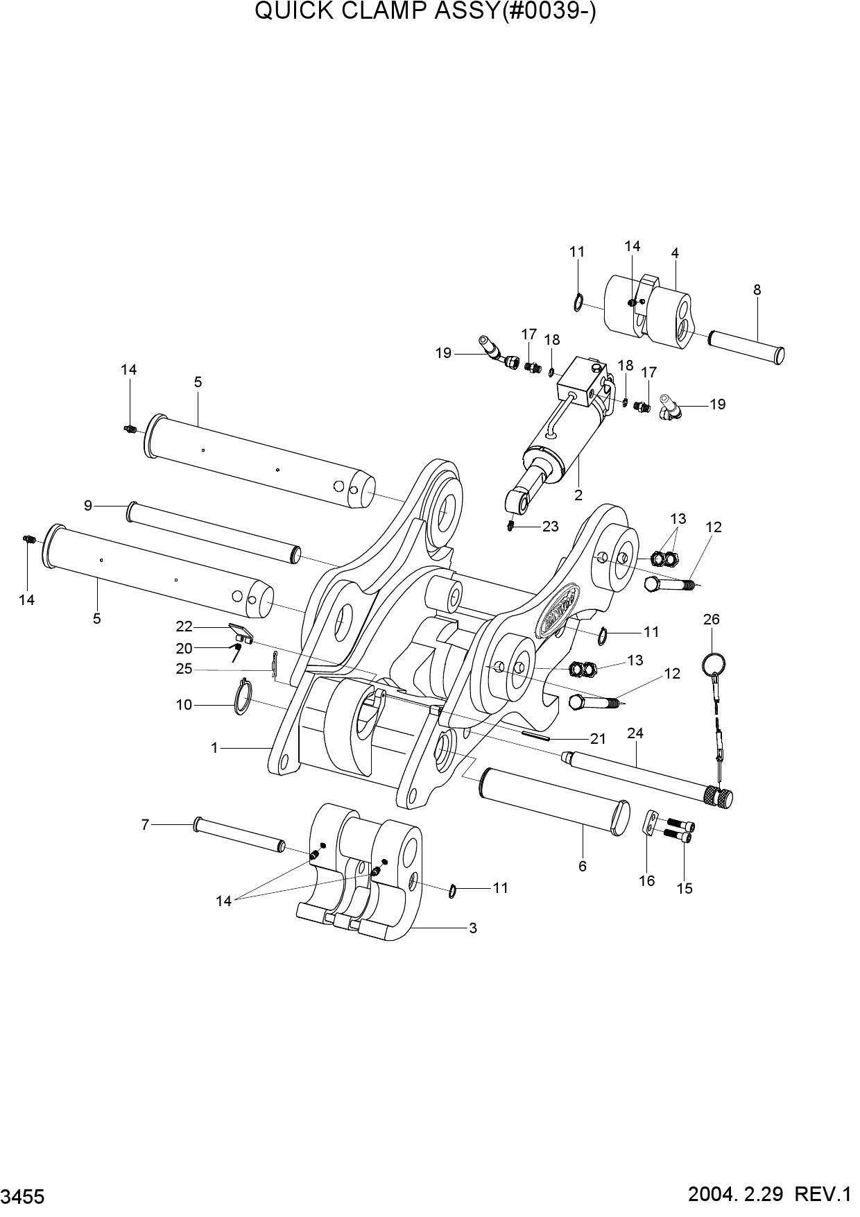 QUICK CLAMP ASSY(#0039-)