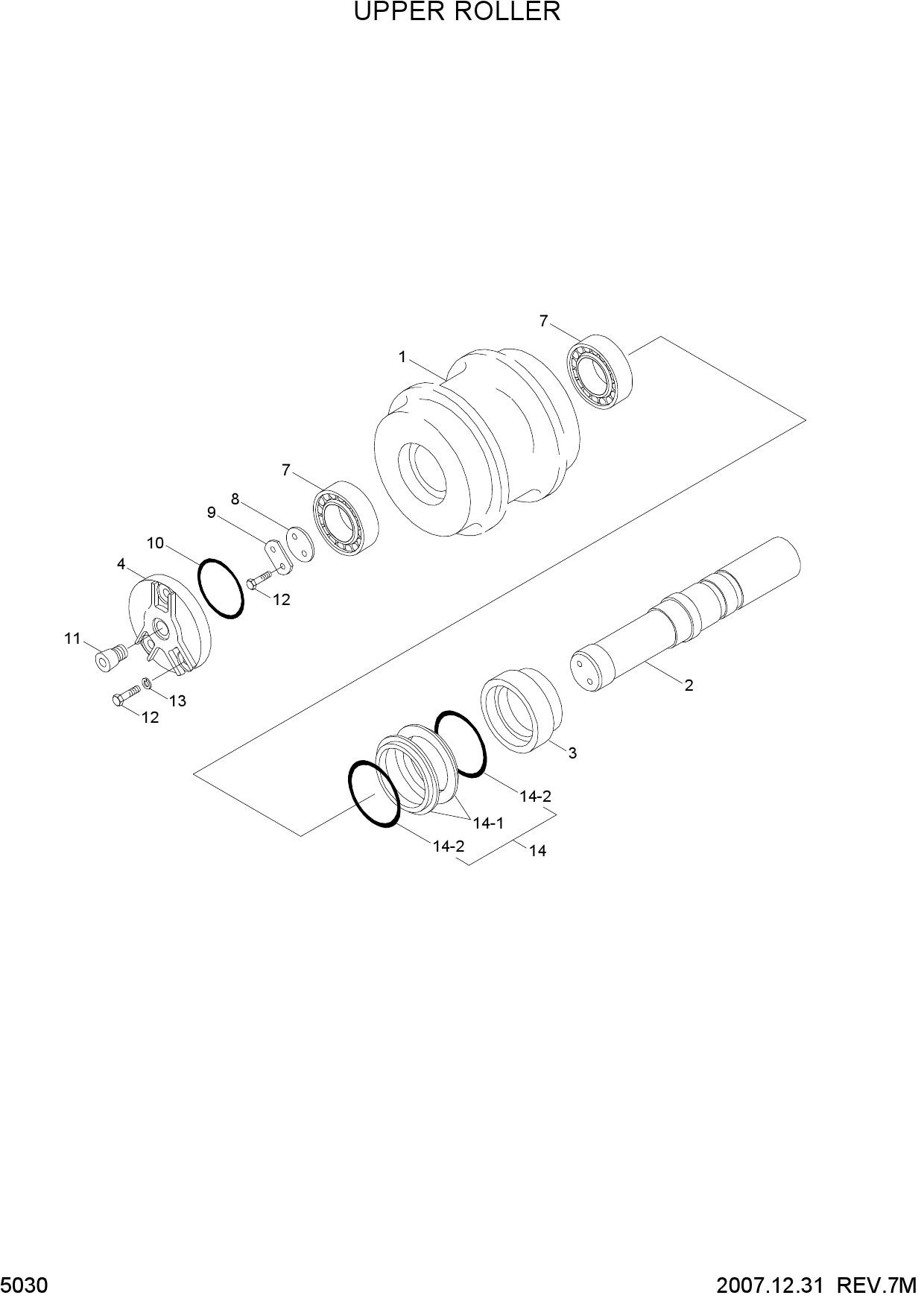 UPPER ROLLER