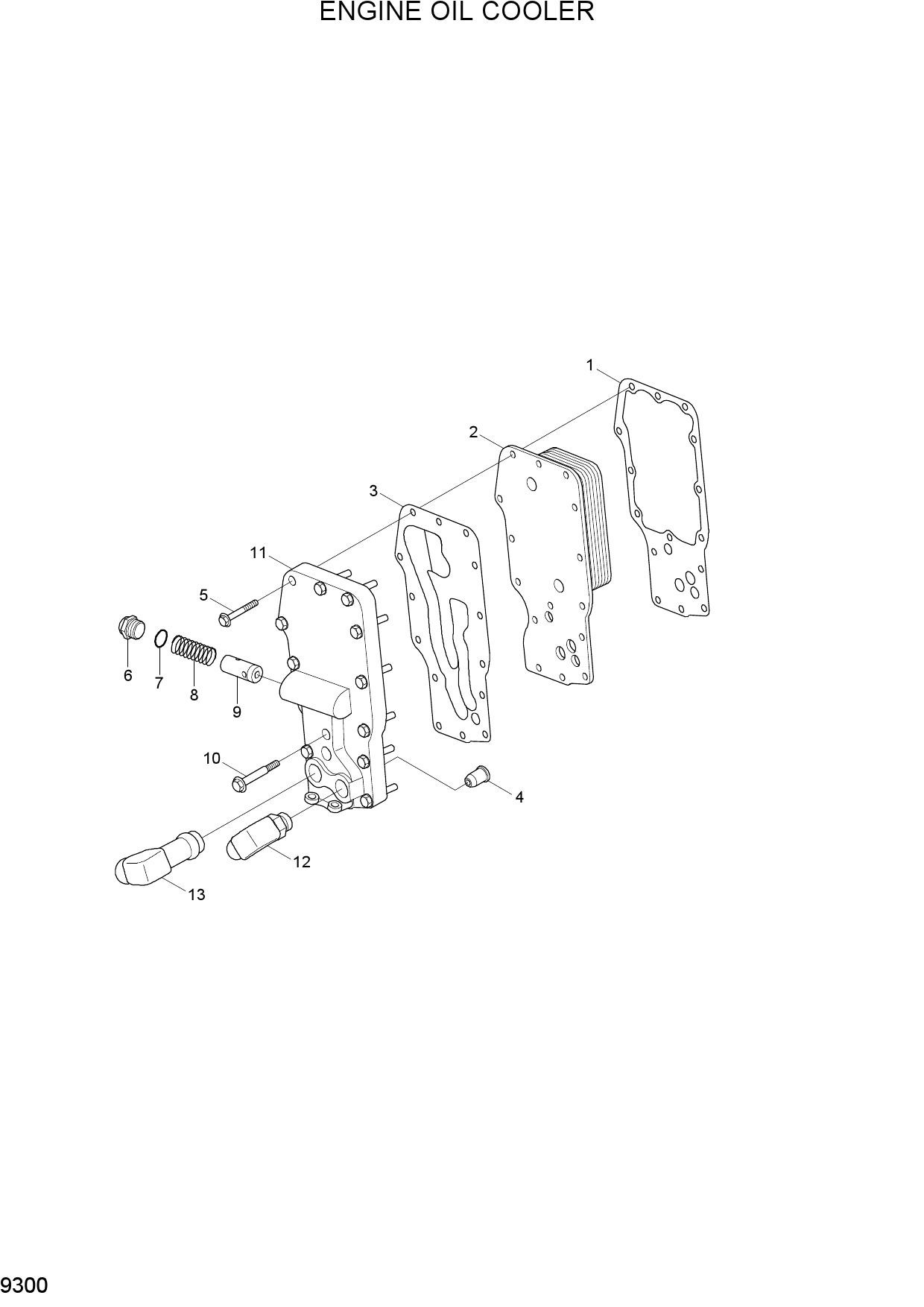 ENGINE OIL COOLER