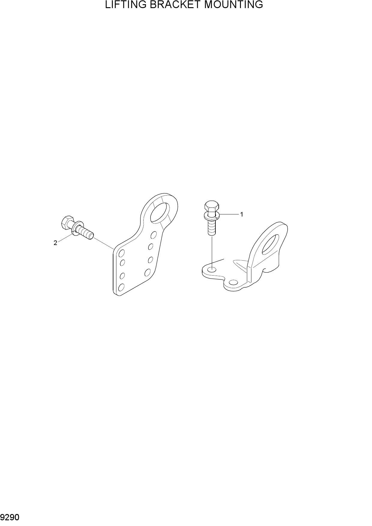 LIFTING BRACKET MOUNTING