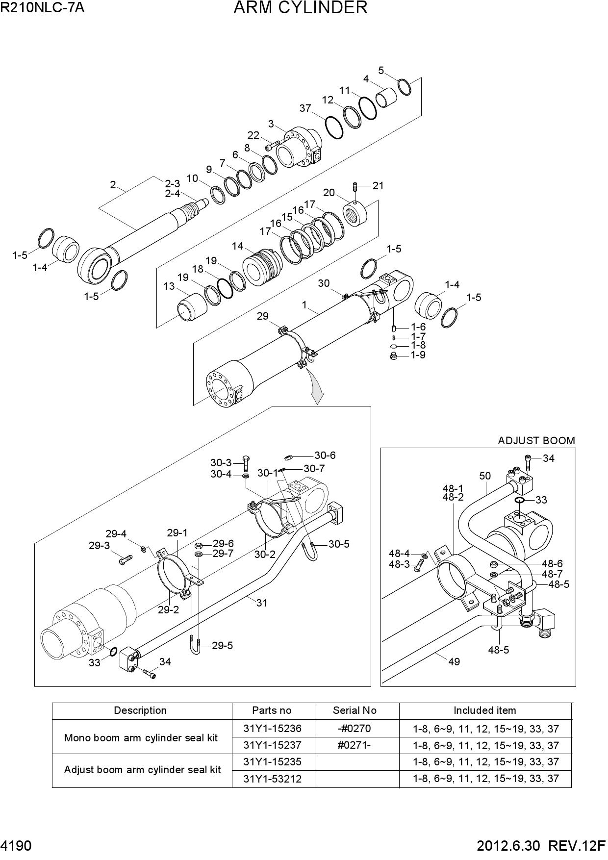 ARM CYLINDER