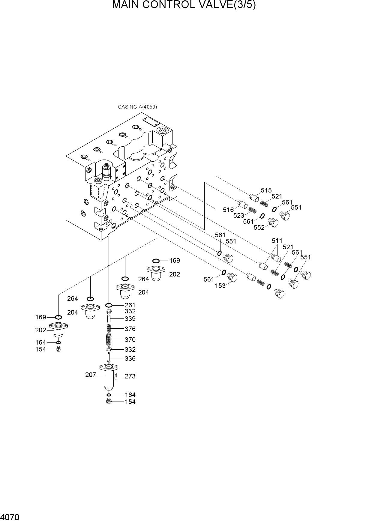 MAIN CONTROL VALVE(3/5)