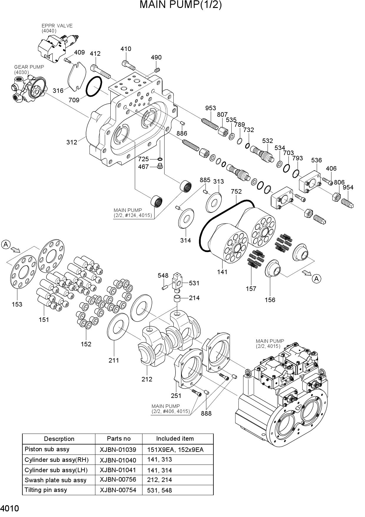 MAIN PUMP(1/2)
