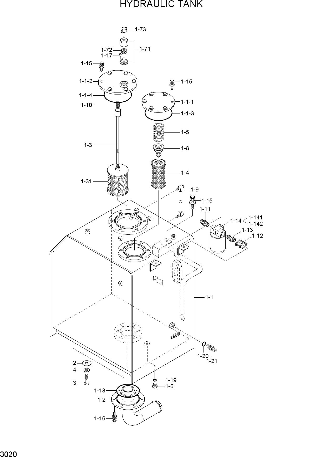 HYDRAULIC TANK