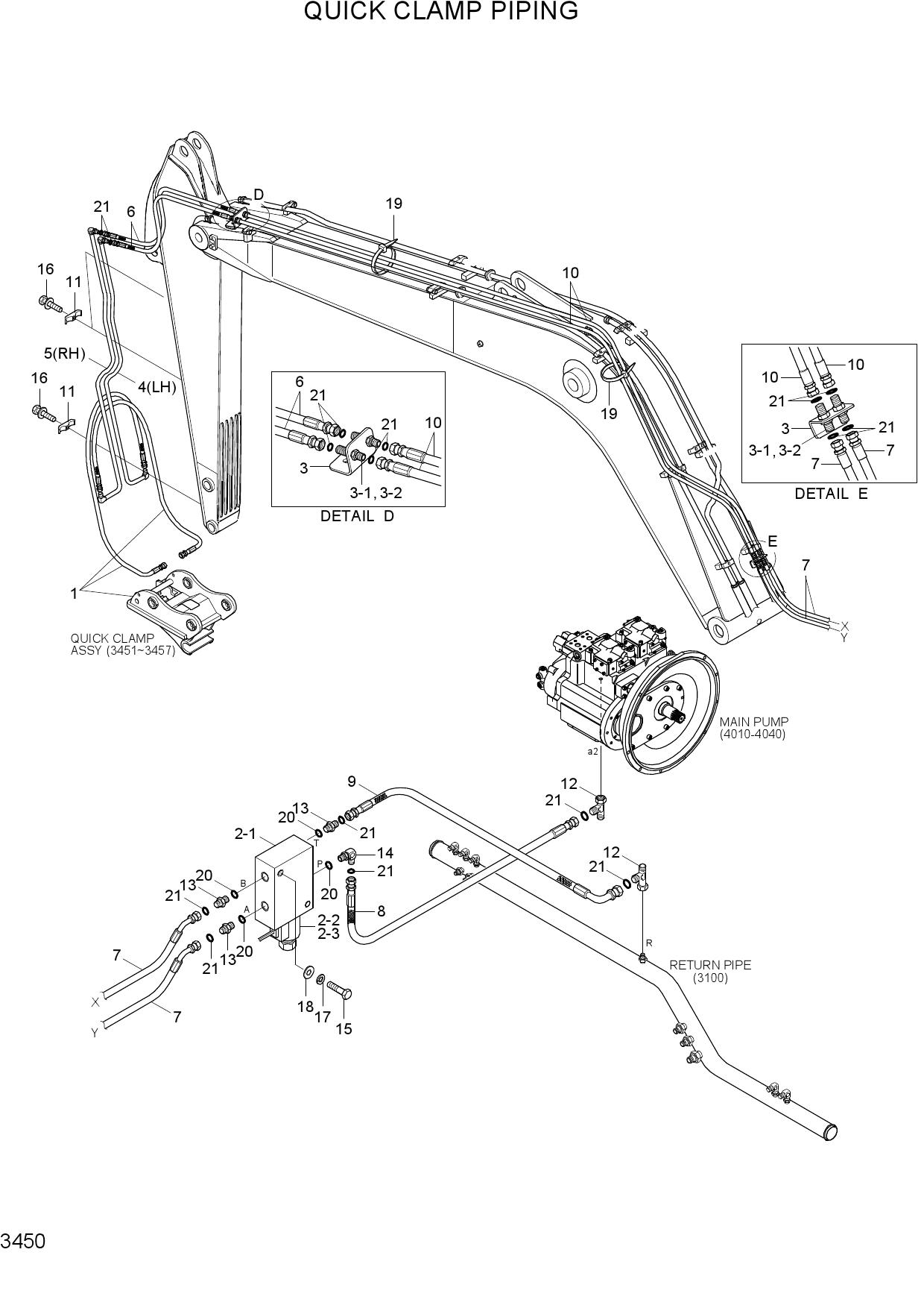 QUICK CLAMP PIPING