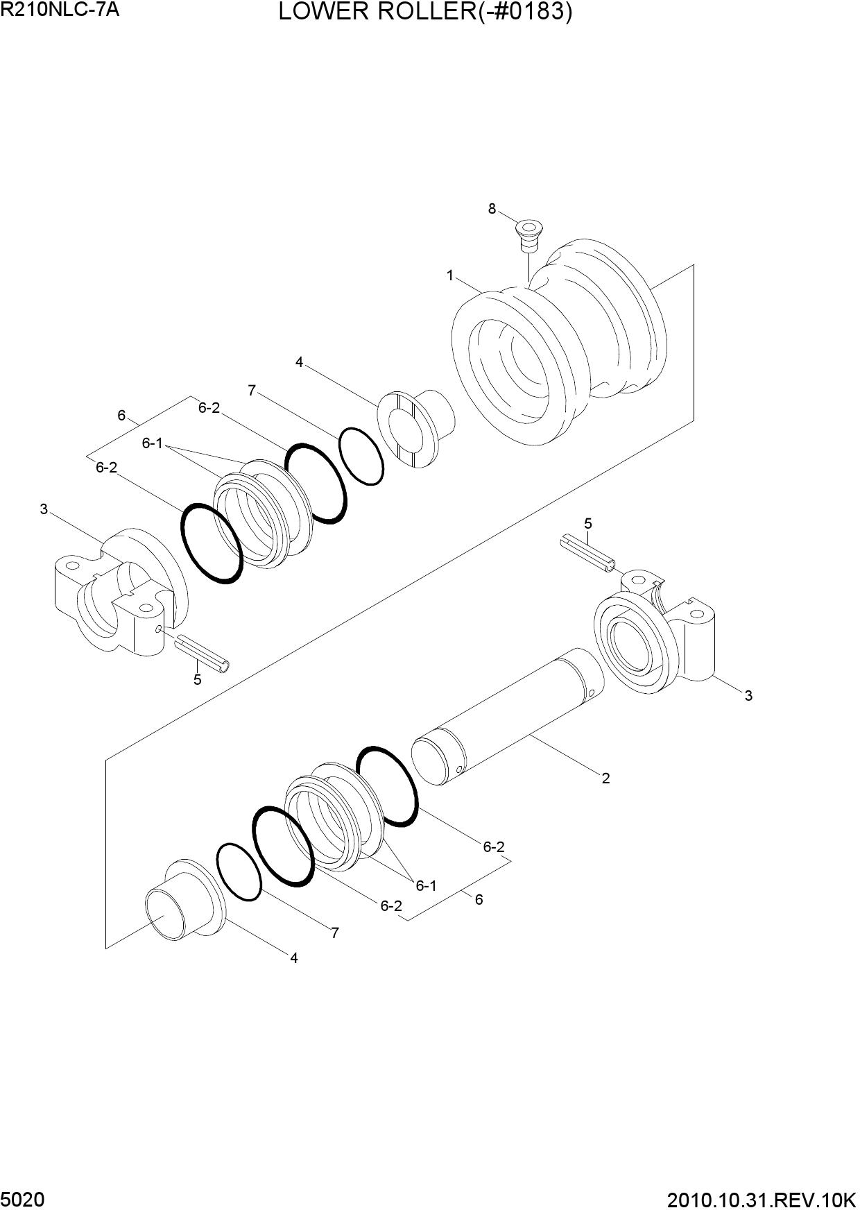 LOWER ROLLER(-#0183)