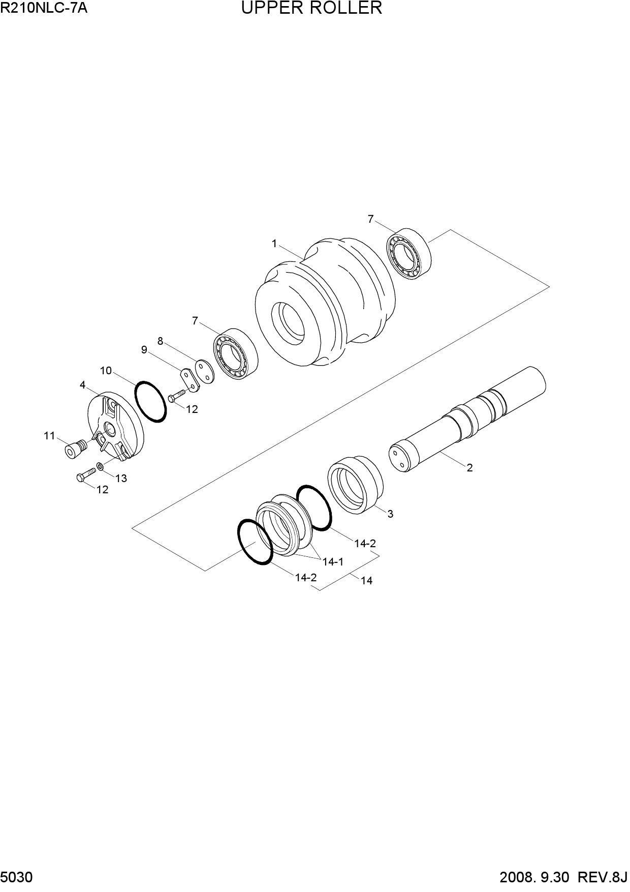 UPPER ROLLER