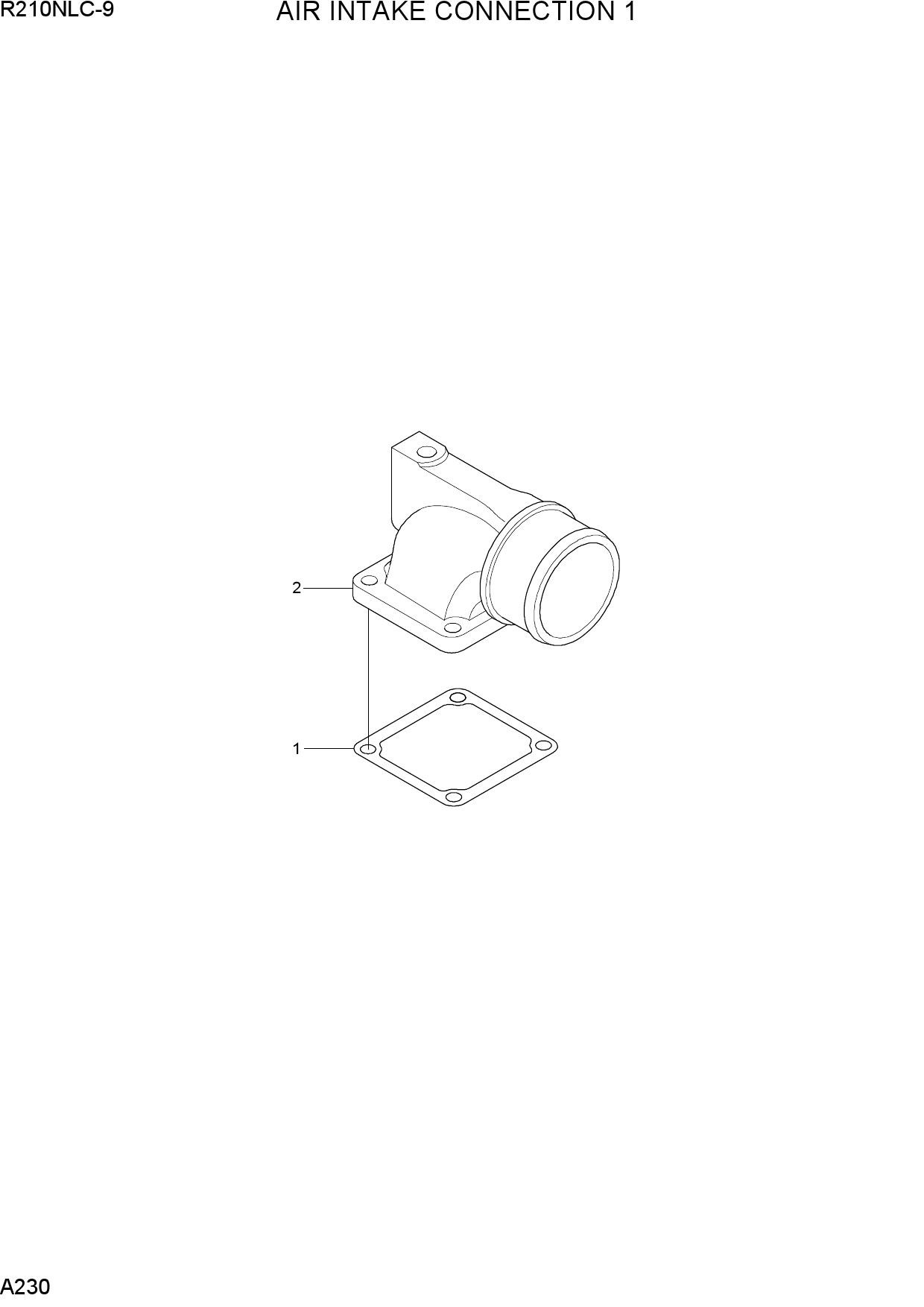 AIR INTAKE CONNECTION 1