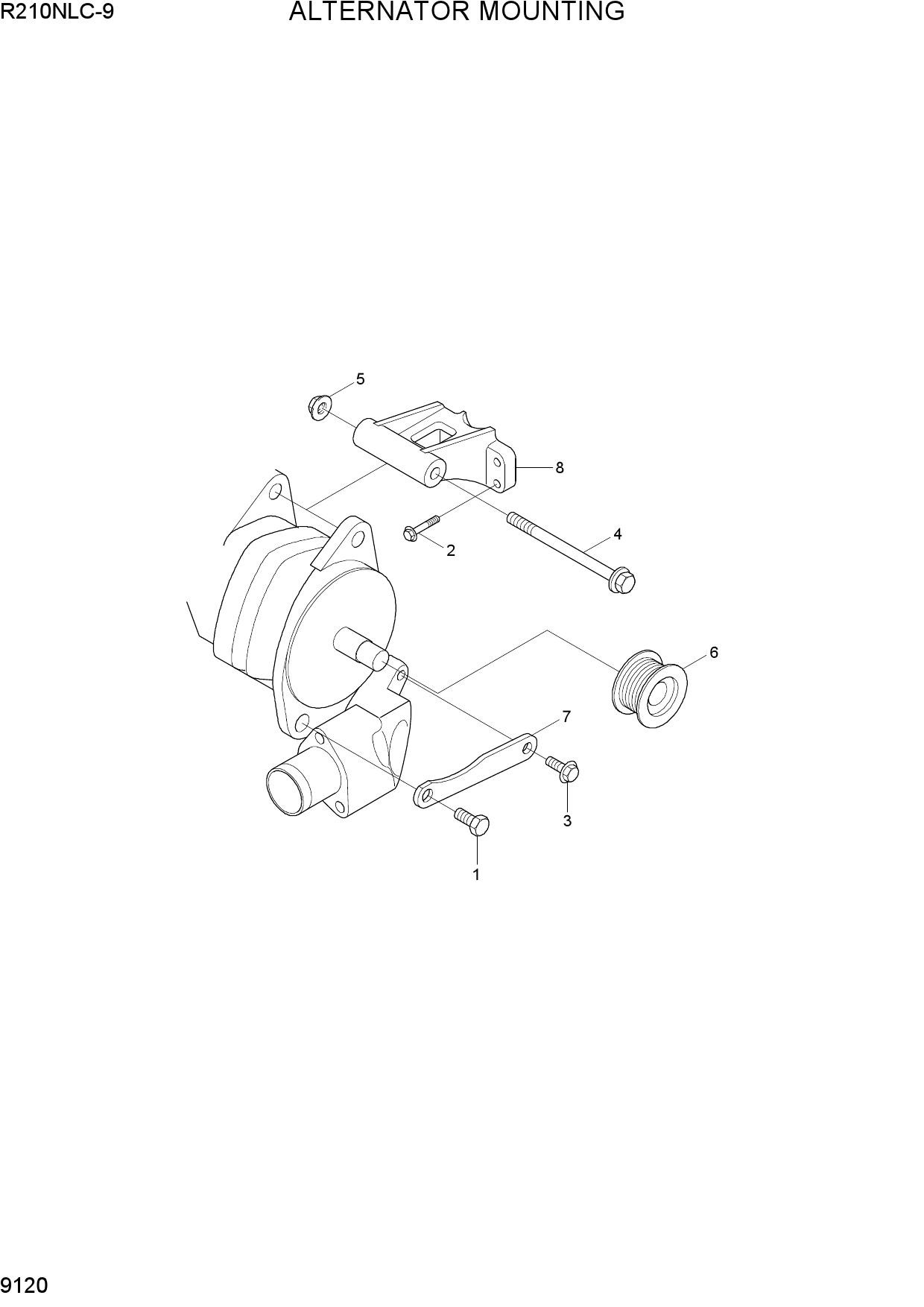 ALTERNATOR MOUNTING