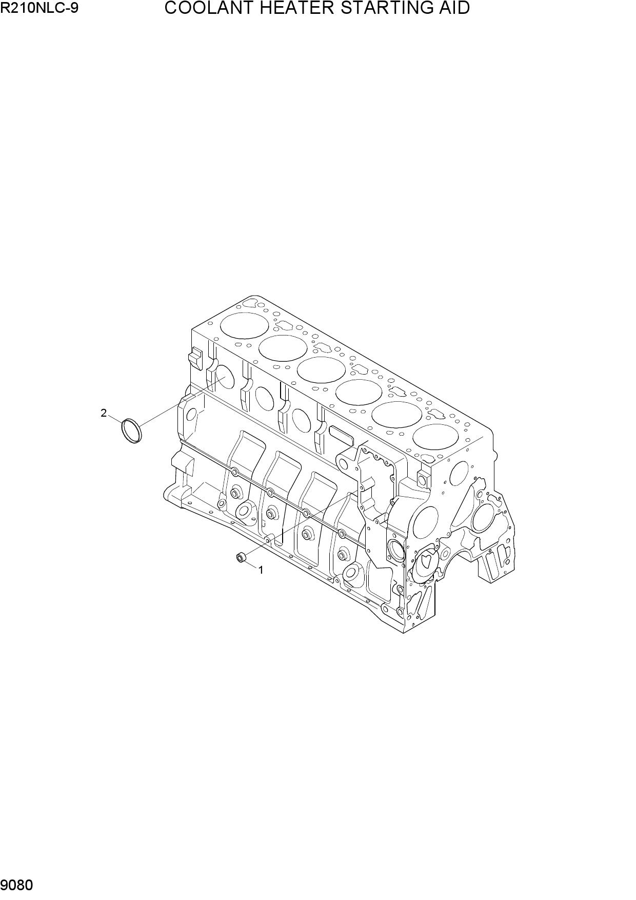 COOLANT HEATER STARTING AID