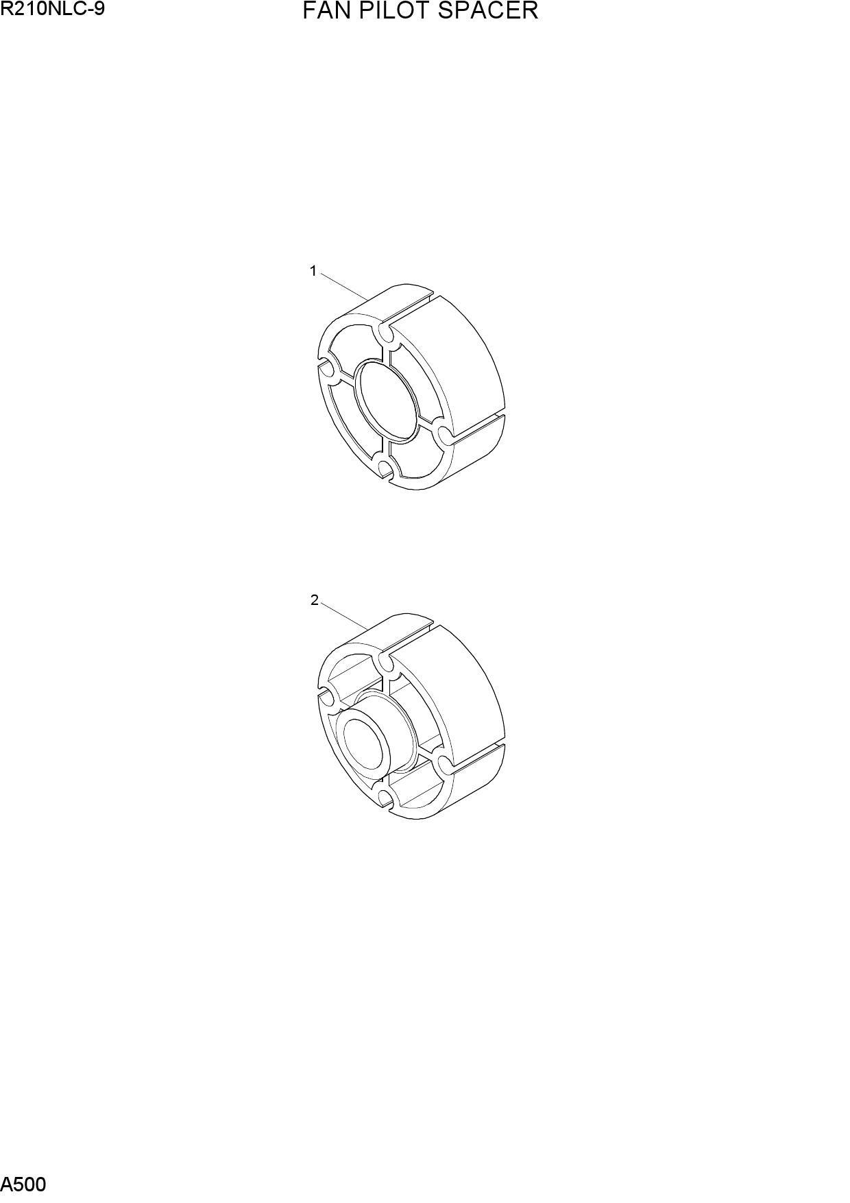 FAN PILOT SPACER