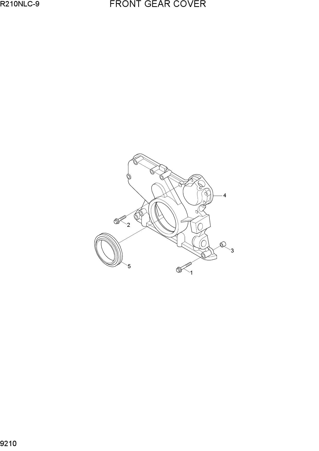 FRONT GEAR COVER