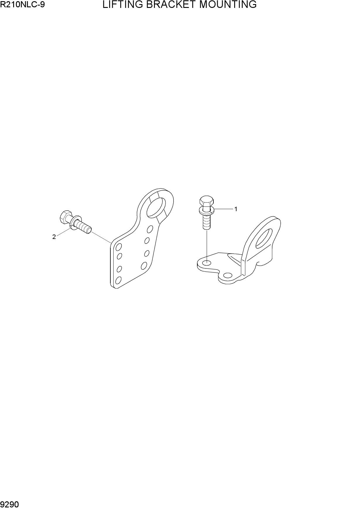 LIFTING BRACKET MOUNTING