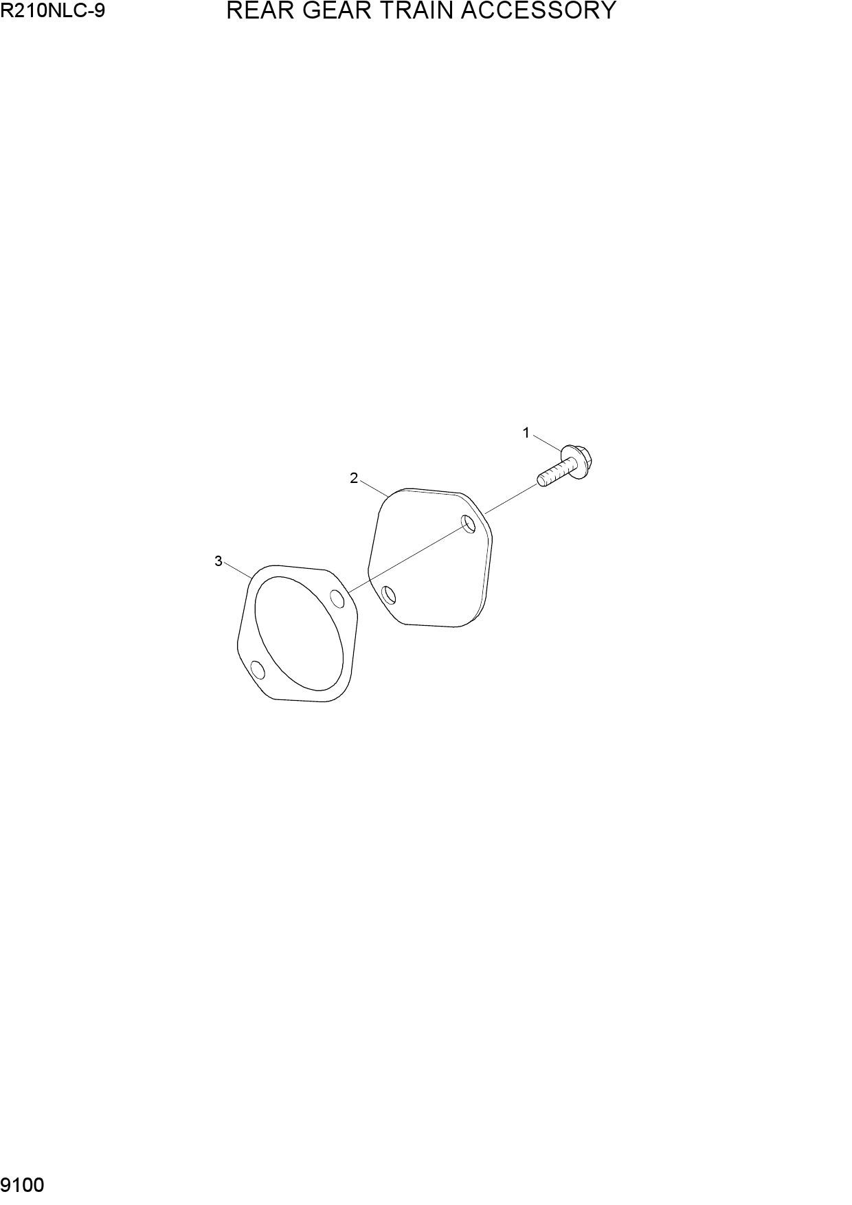 REAR GEAR TRAIN ACCESSORY