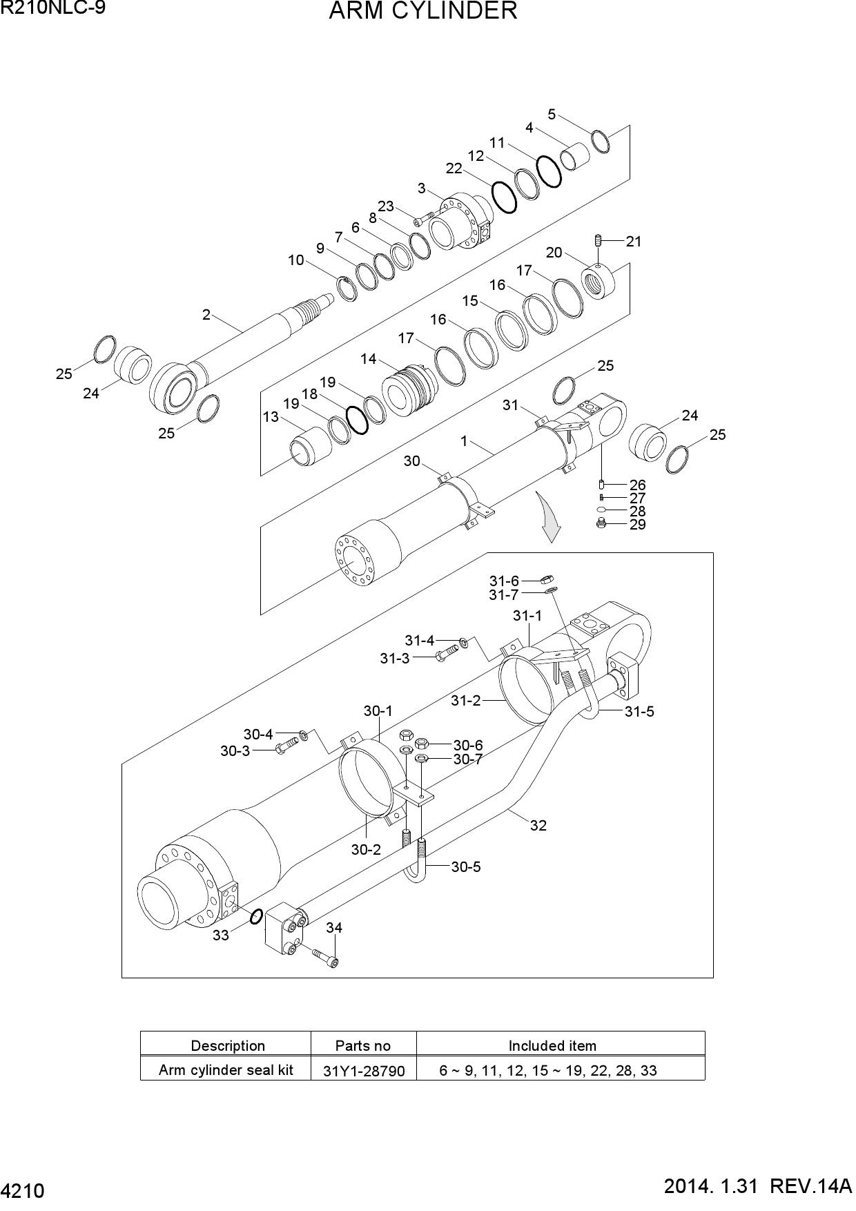 ARM CYLINDER