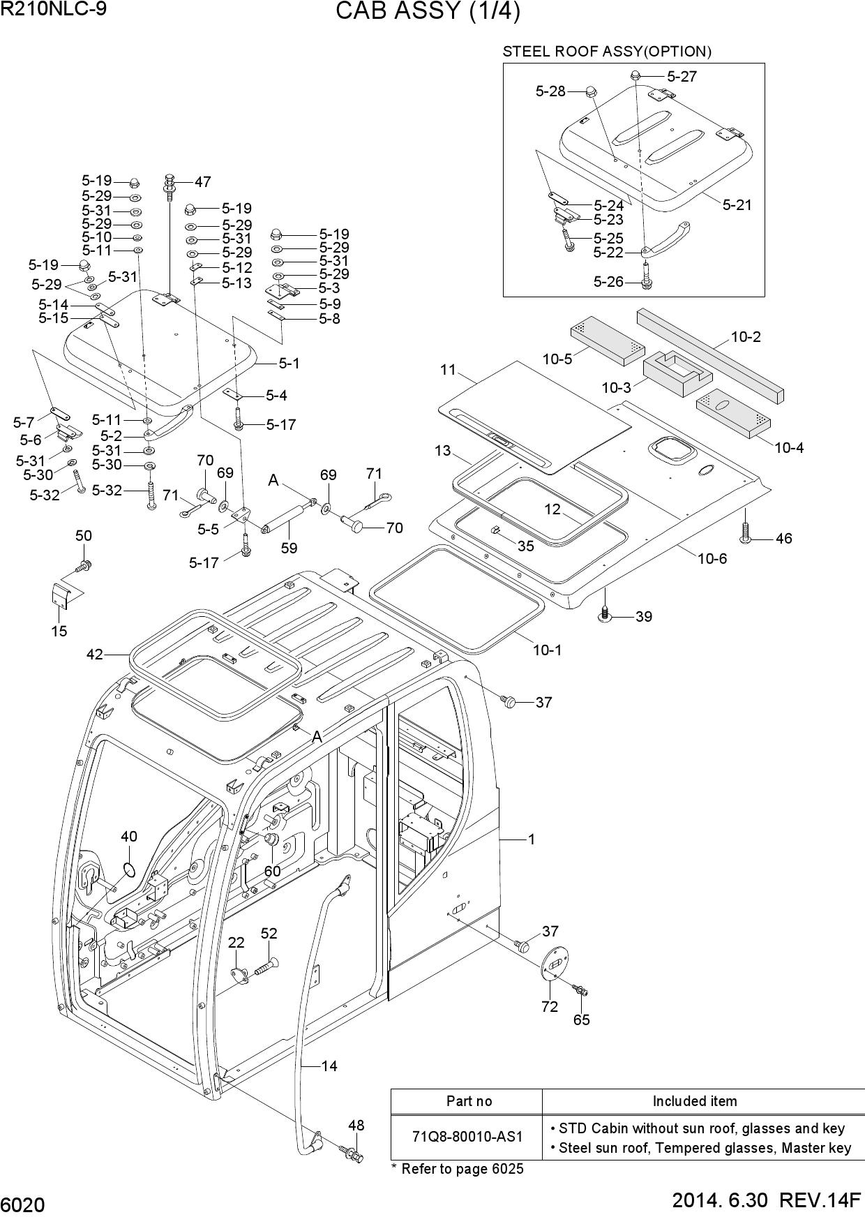 CAB ASSY(1/4)