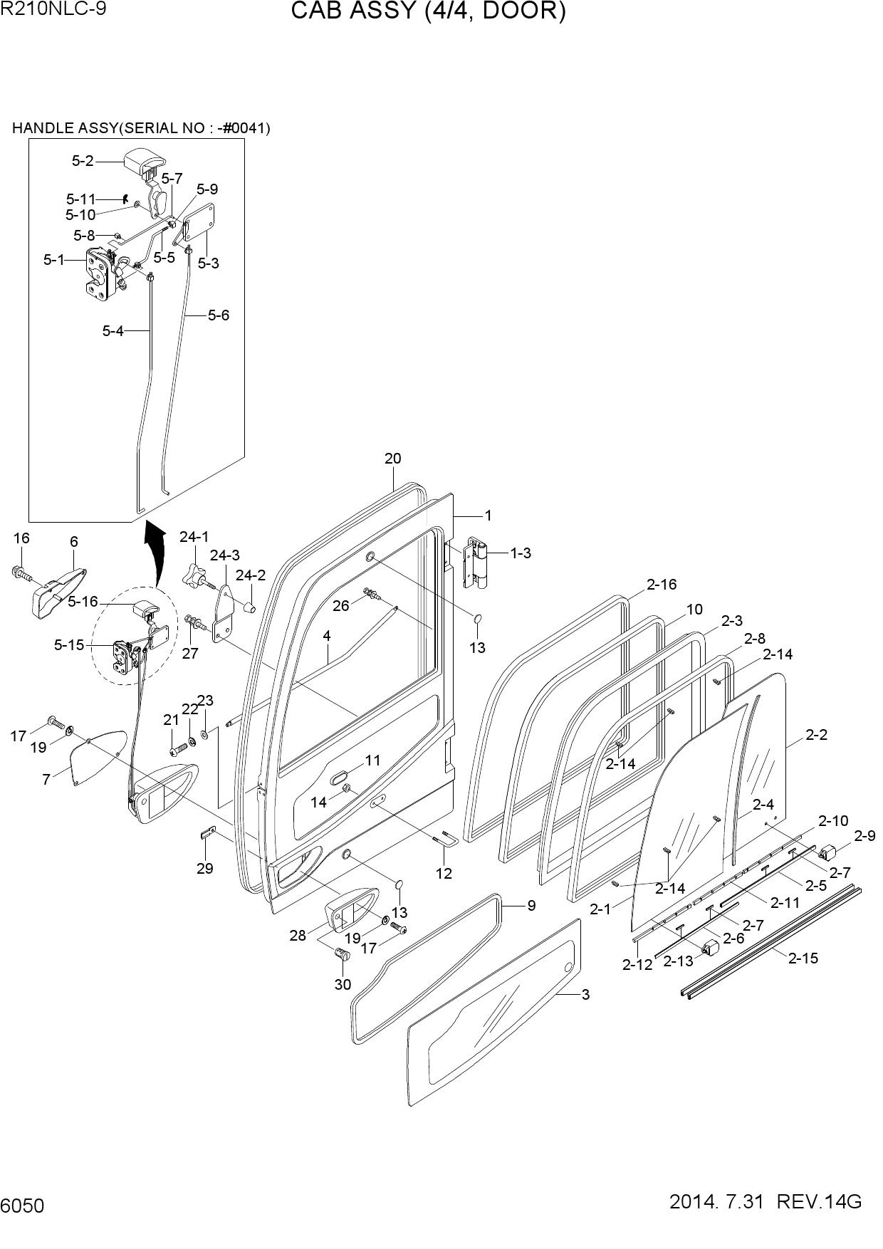 CAB ASSY(4/4, DOOR)