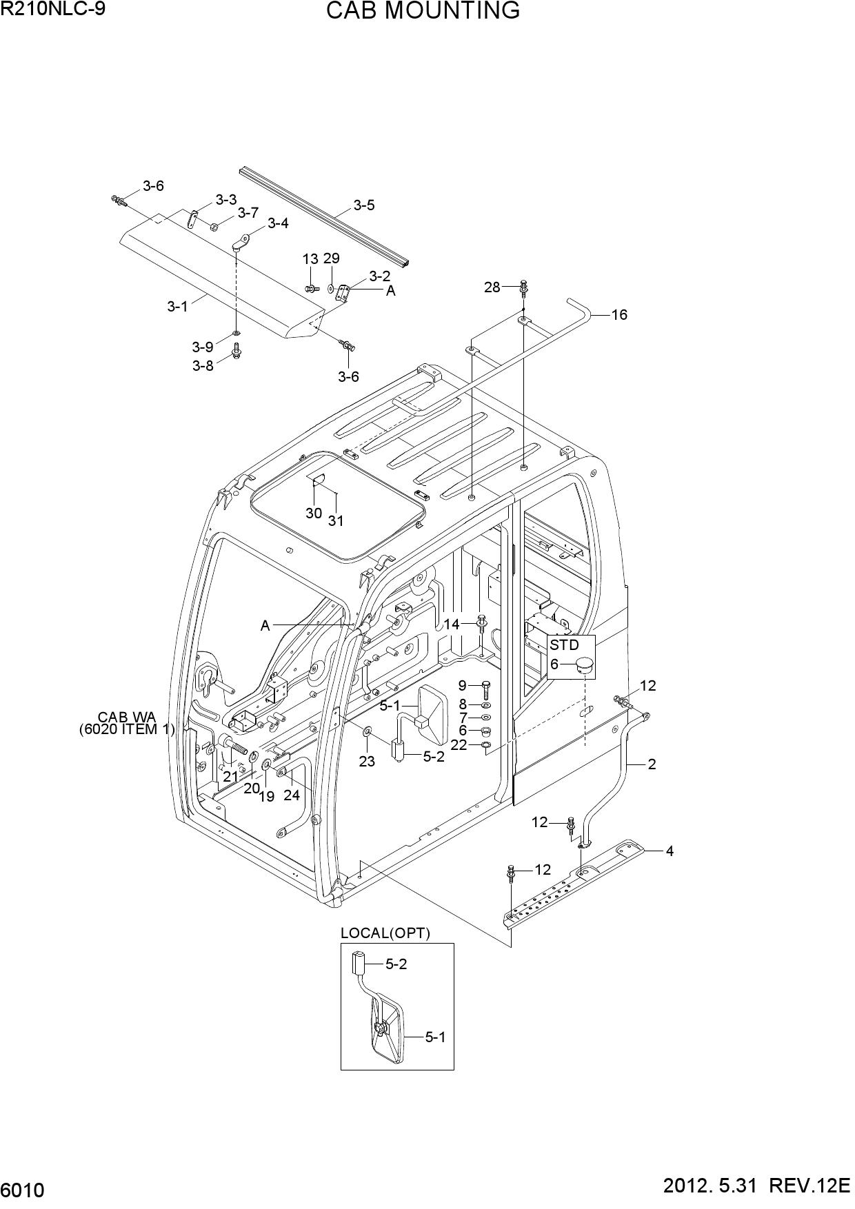 CAB MOUNTING