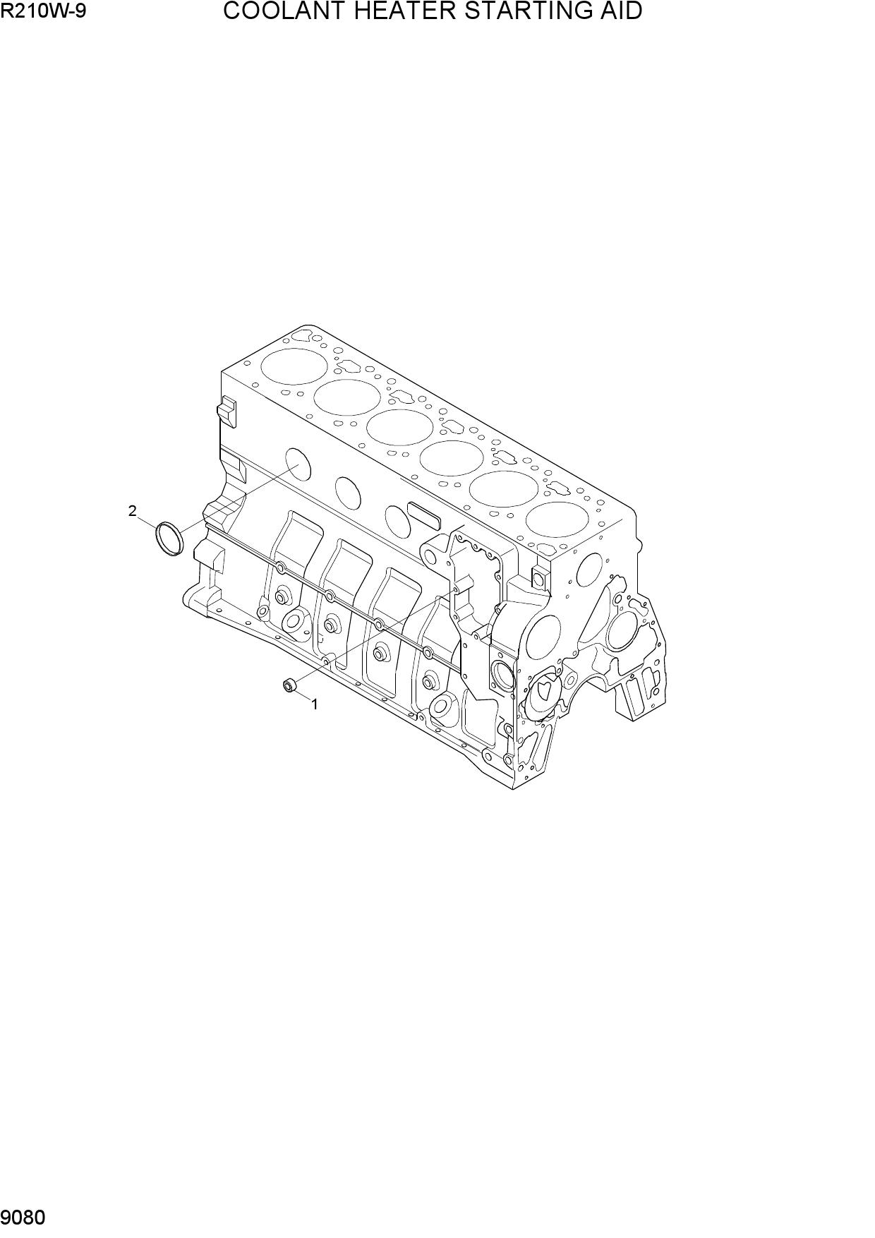 COOLANT HEATER STARTING AID