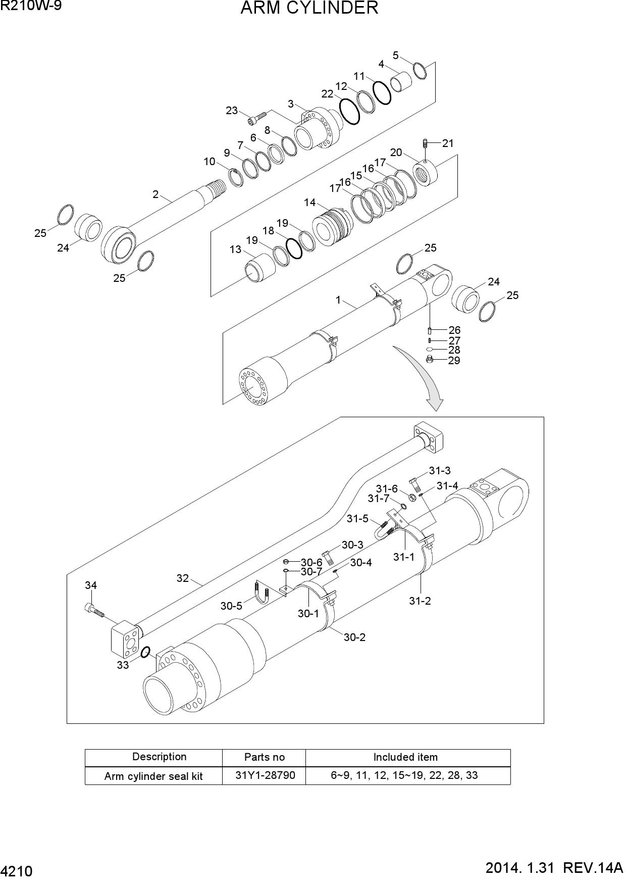 ARM CYLINDER