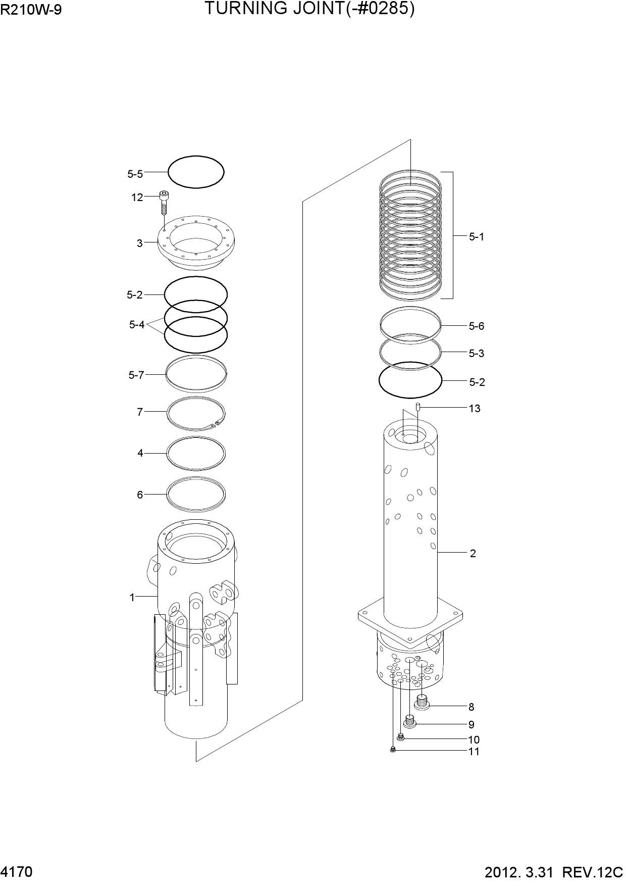 TURNING JOINT(-#0285)