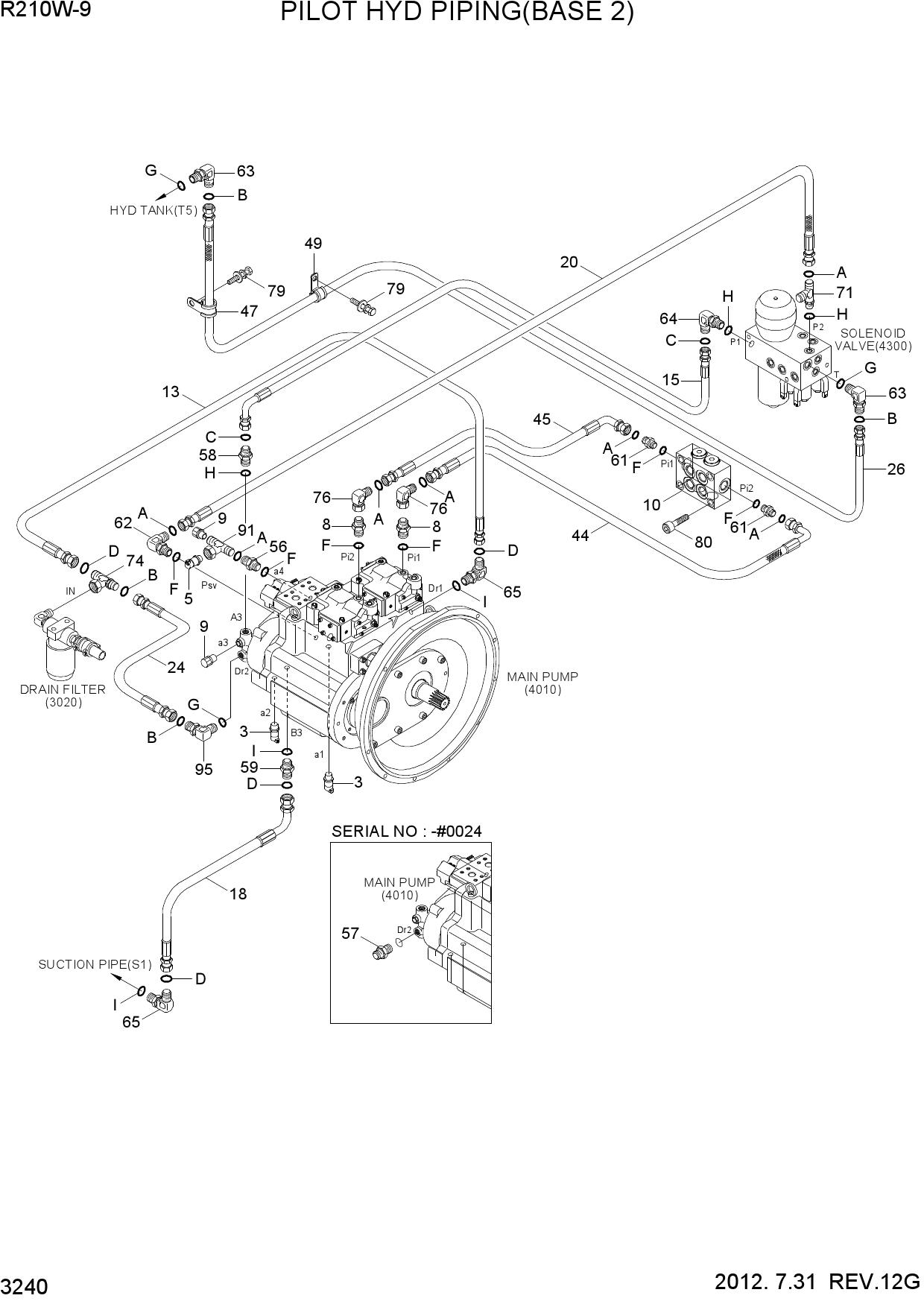 PILOT HYD PIPING(BASE 2)