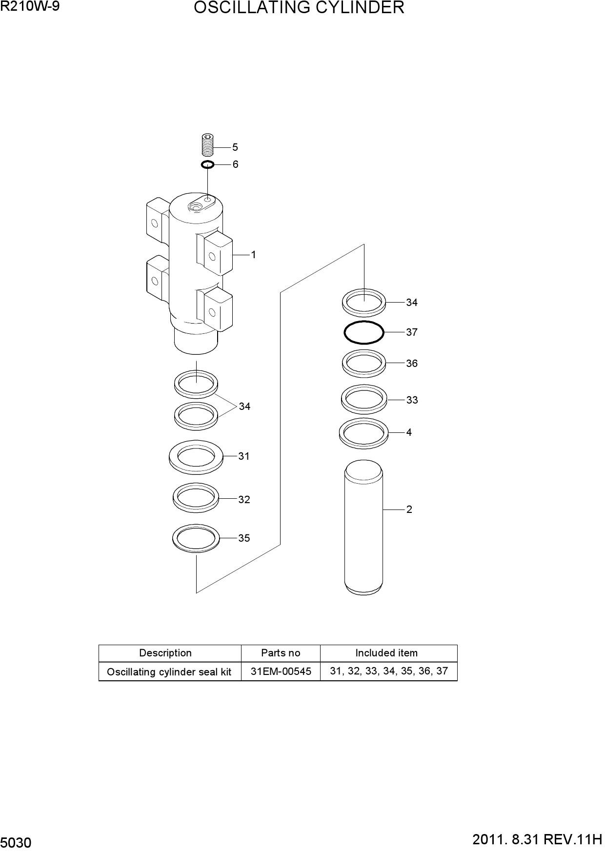 OSCILLATING CYLINDER