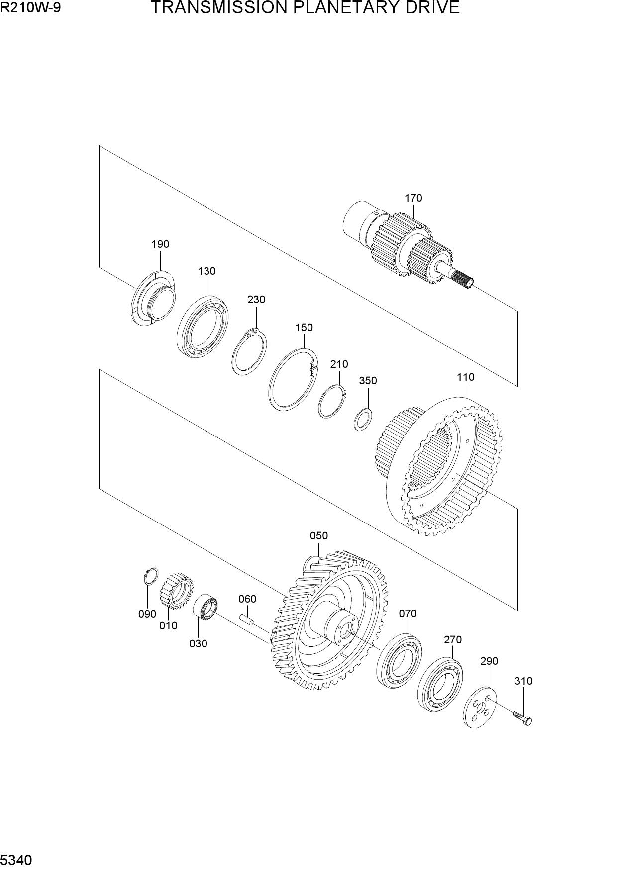 TRANSMISSION PLANETARY DRIVE