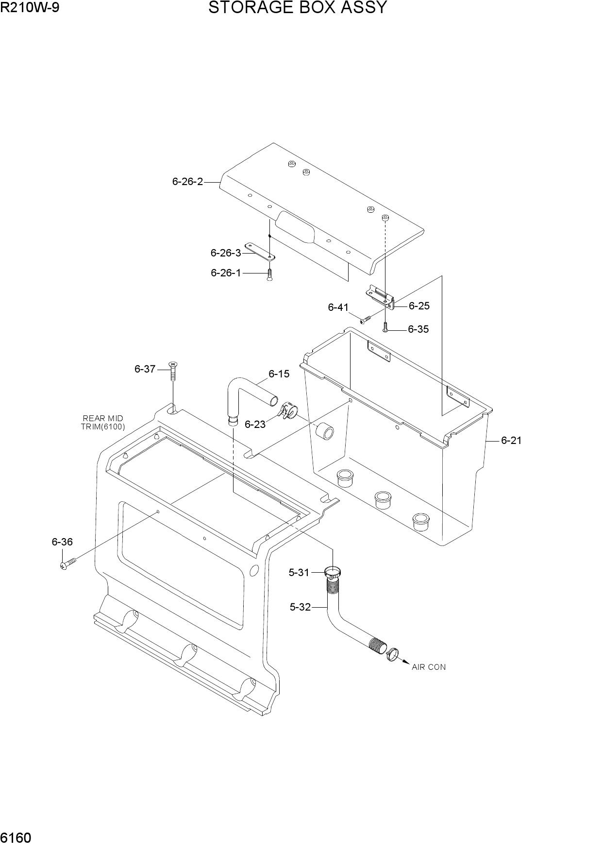 STORAGE BOX ASSY