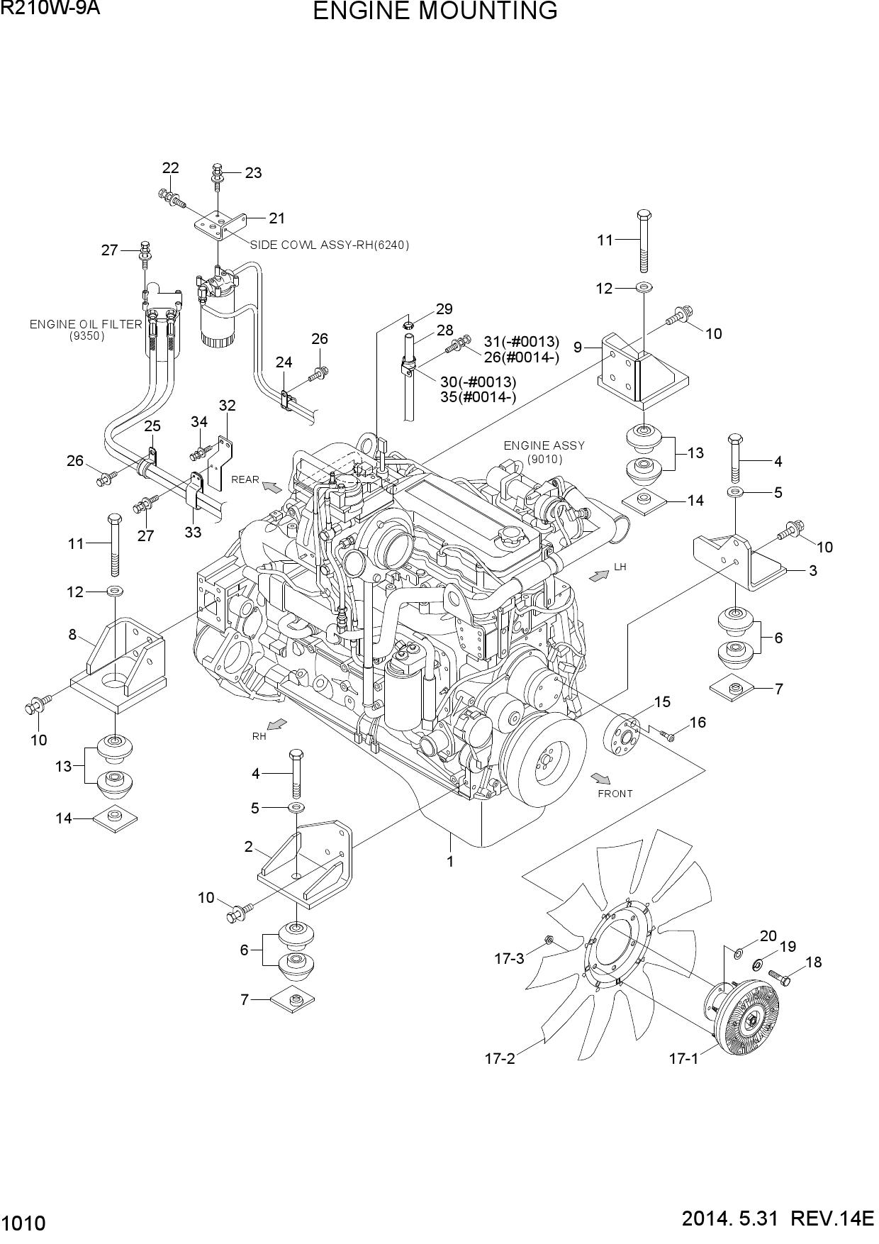 ENGINE MOUNTING