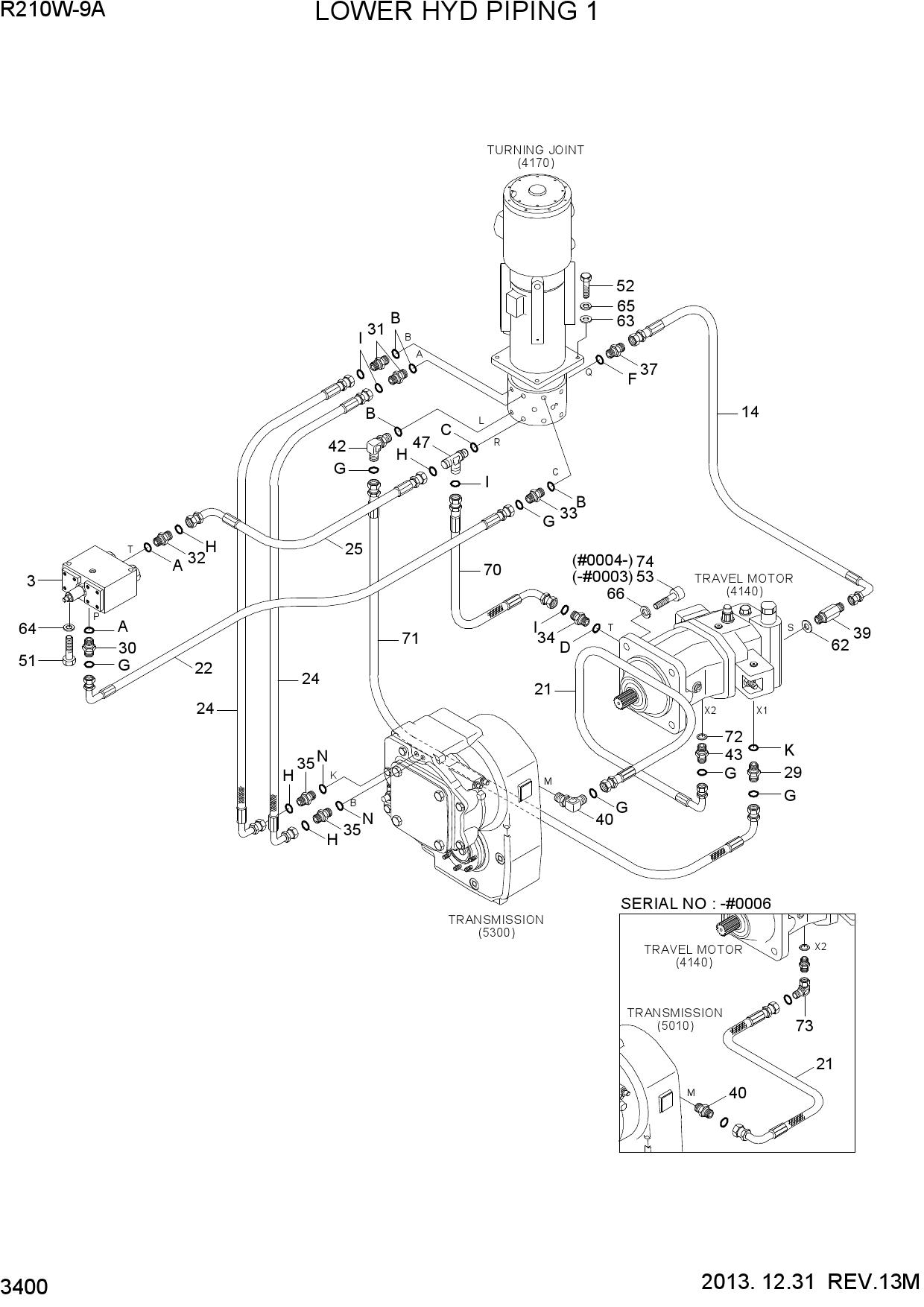 LOWER HYD PIPING 1
