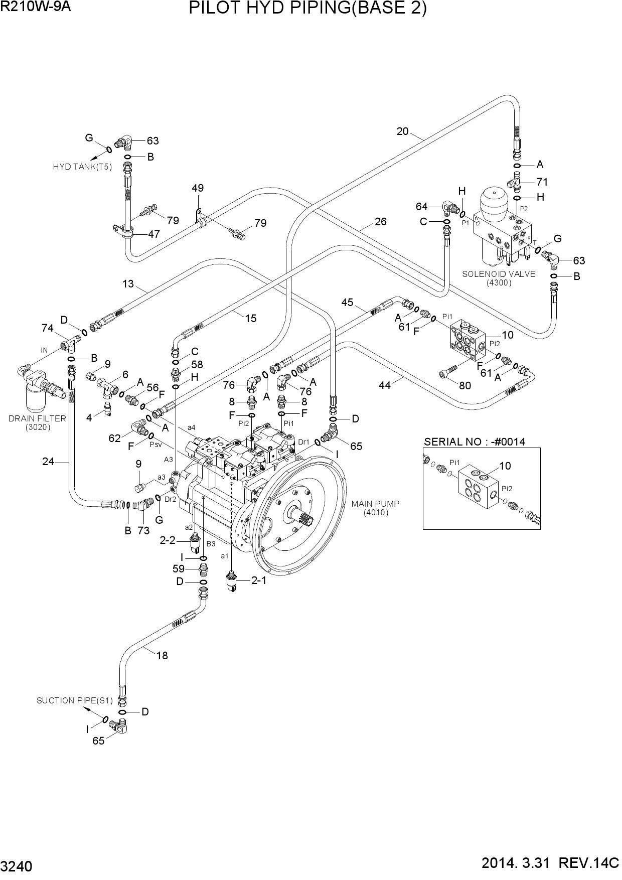 PILOT HYD PIPING(BASE 2)