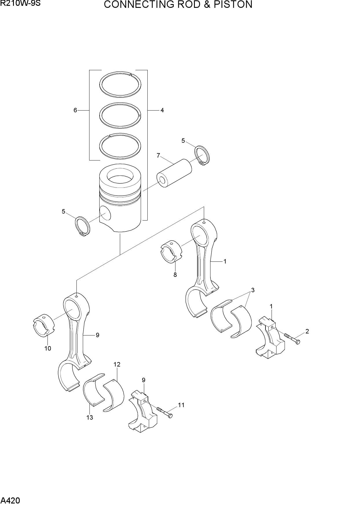 CONNECTING ROD & PISTON