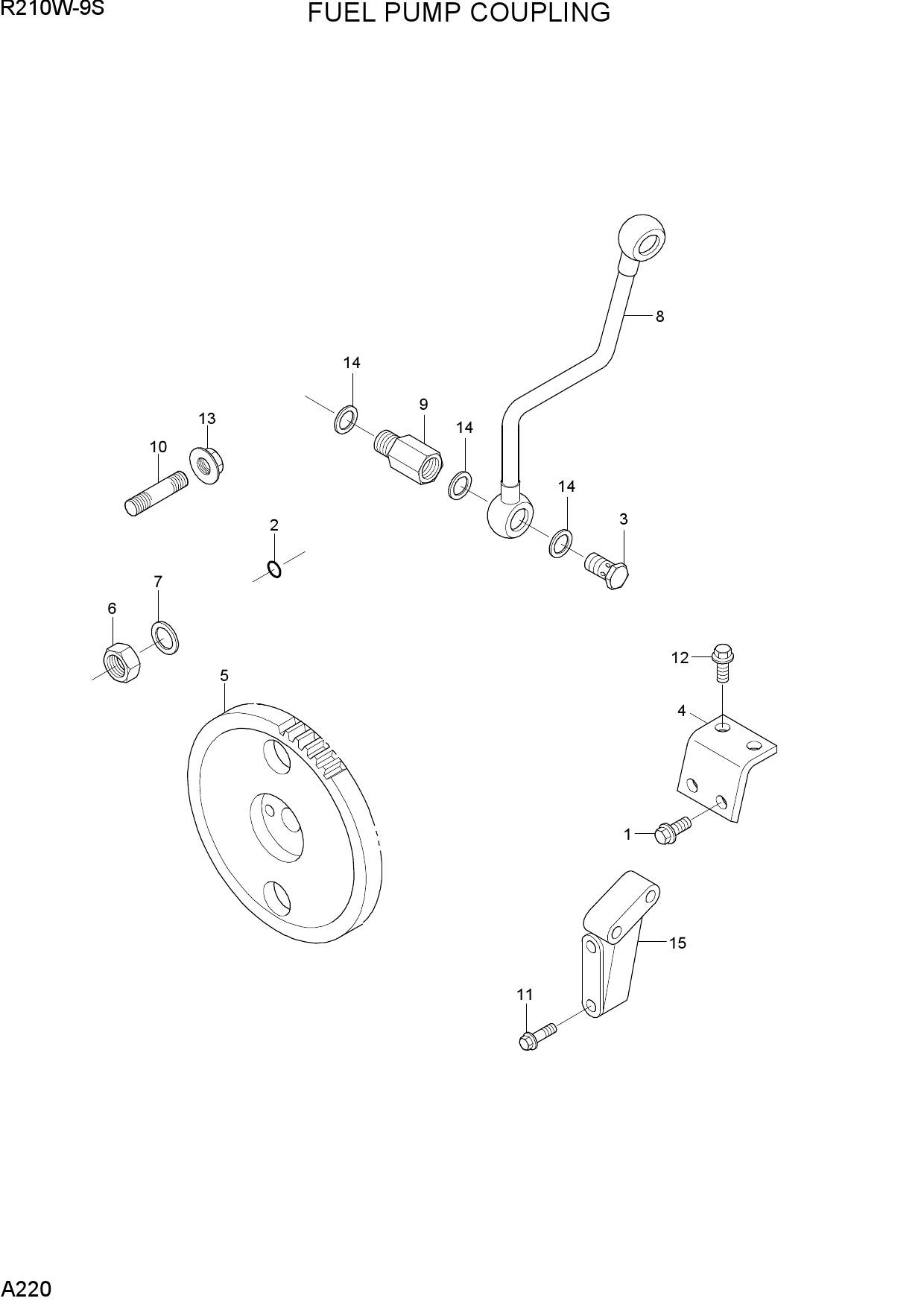 FUEL PUMP COUPLING