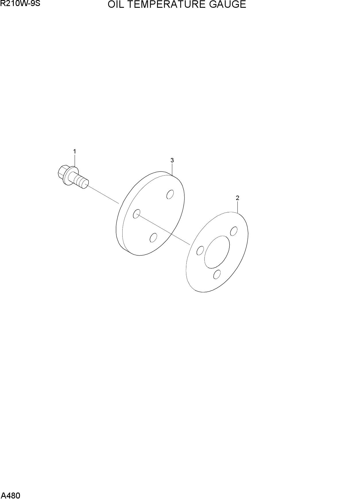 OIL TEMPERATURE GAUGE