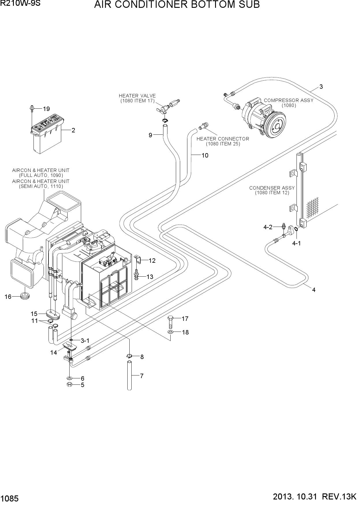 AIR CONDITIONER BOTTOM SUB