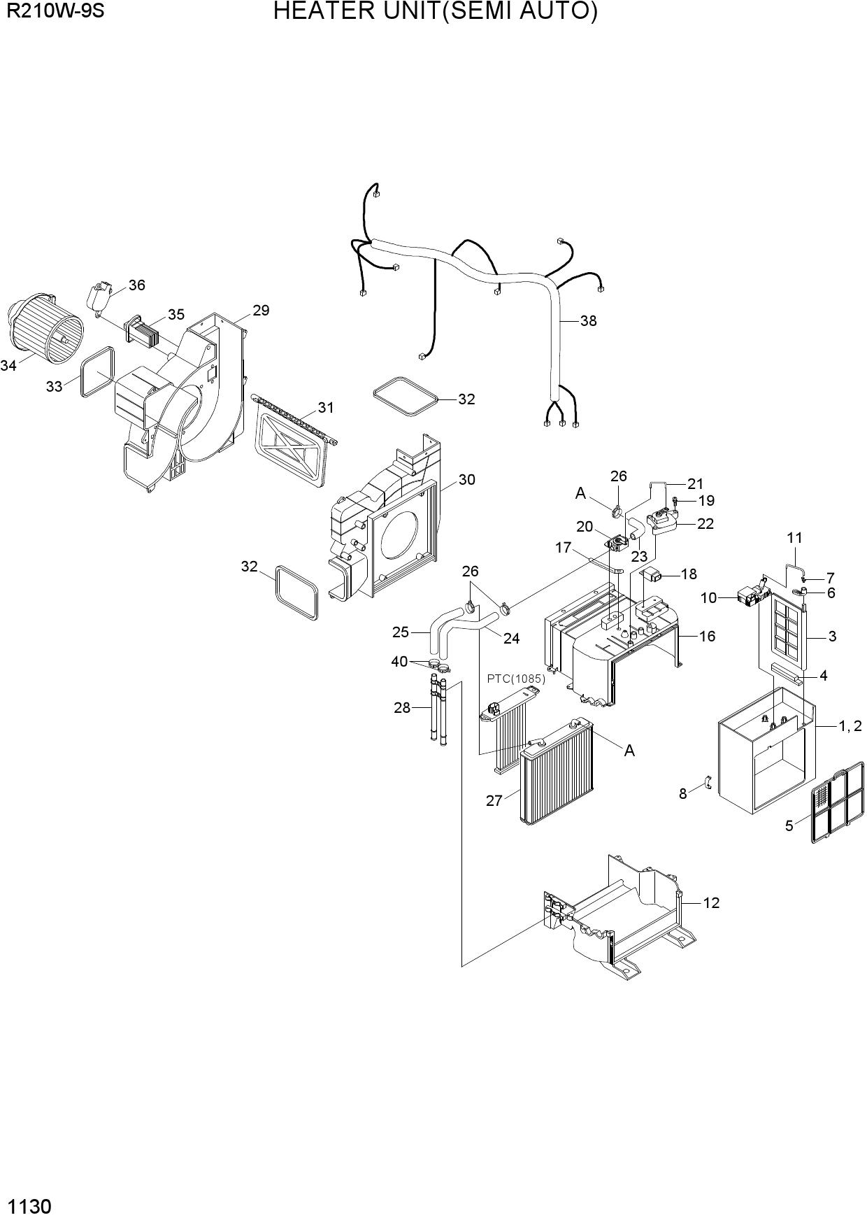 HEATER UNIT(SEMI AUTO)
