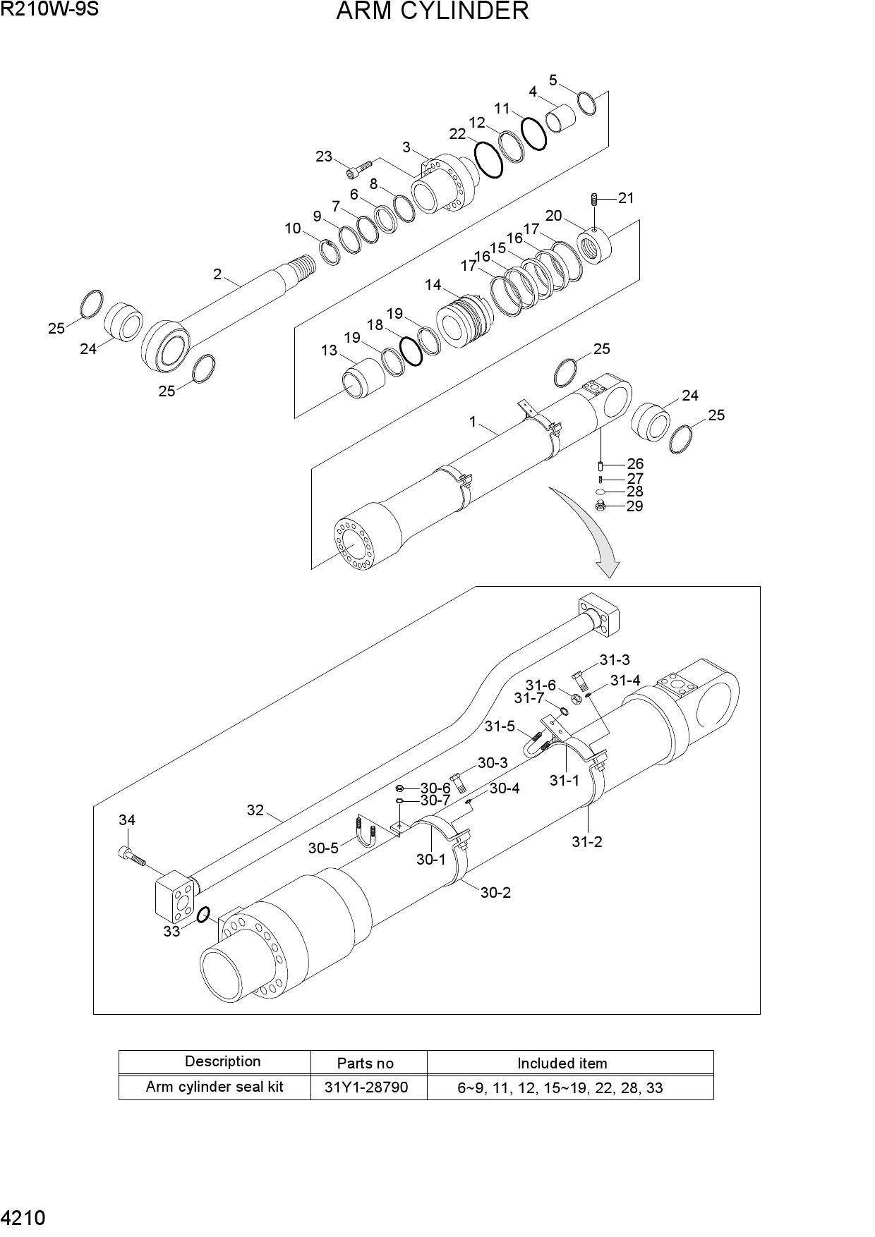ARM CYLINDER