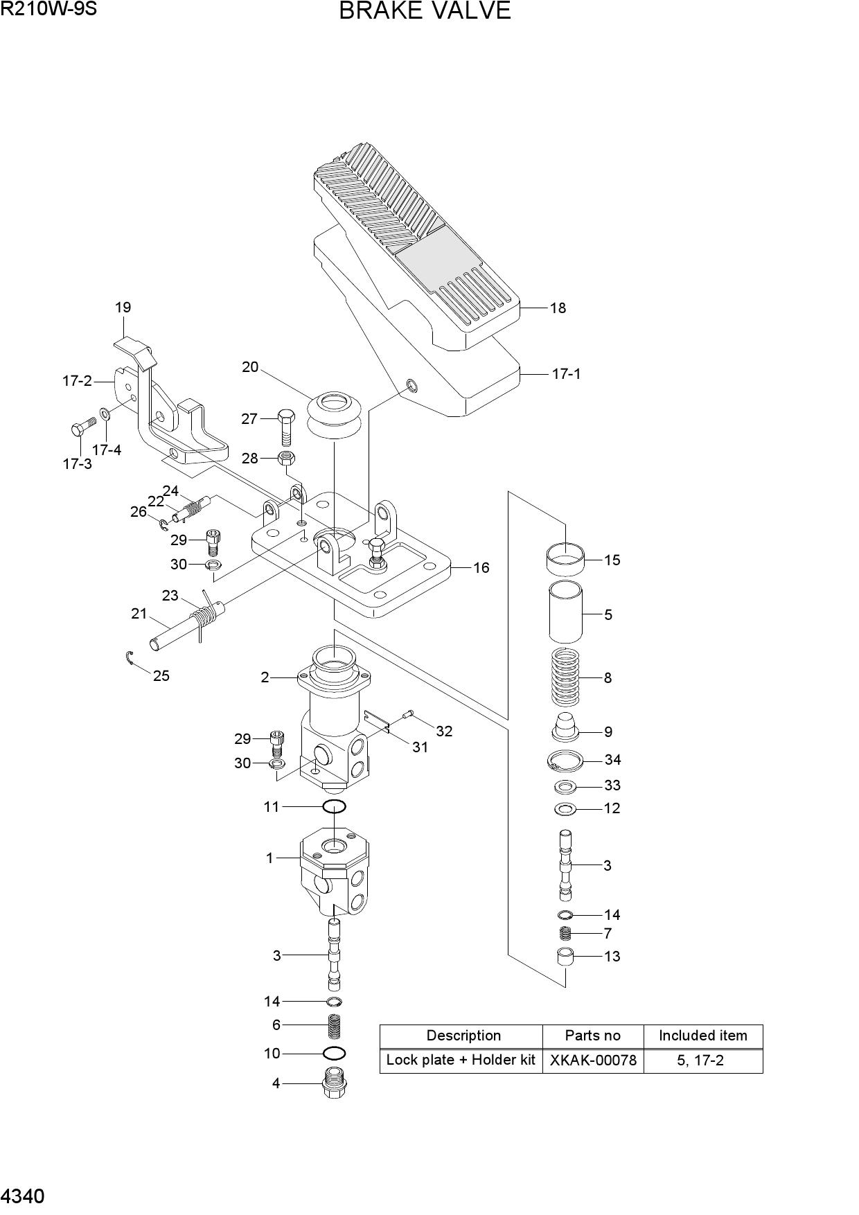 BRAKE VALVE