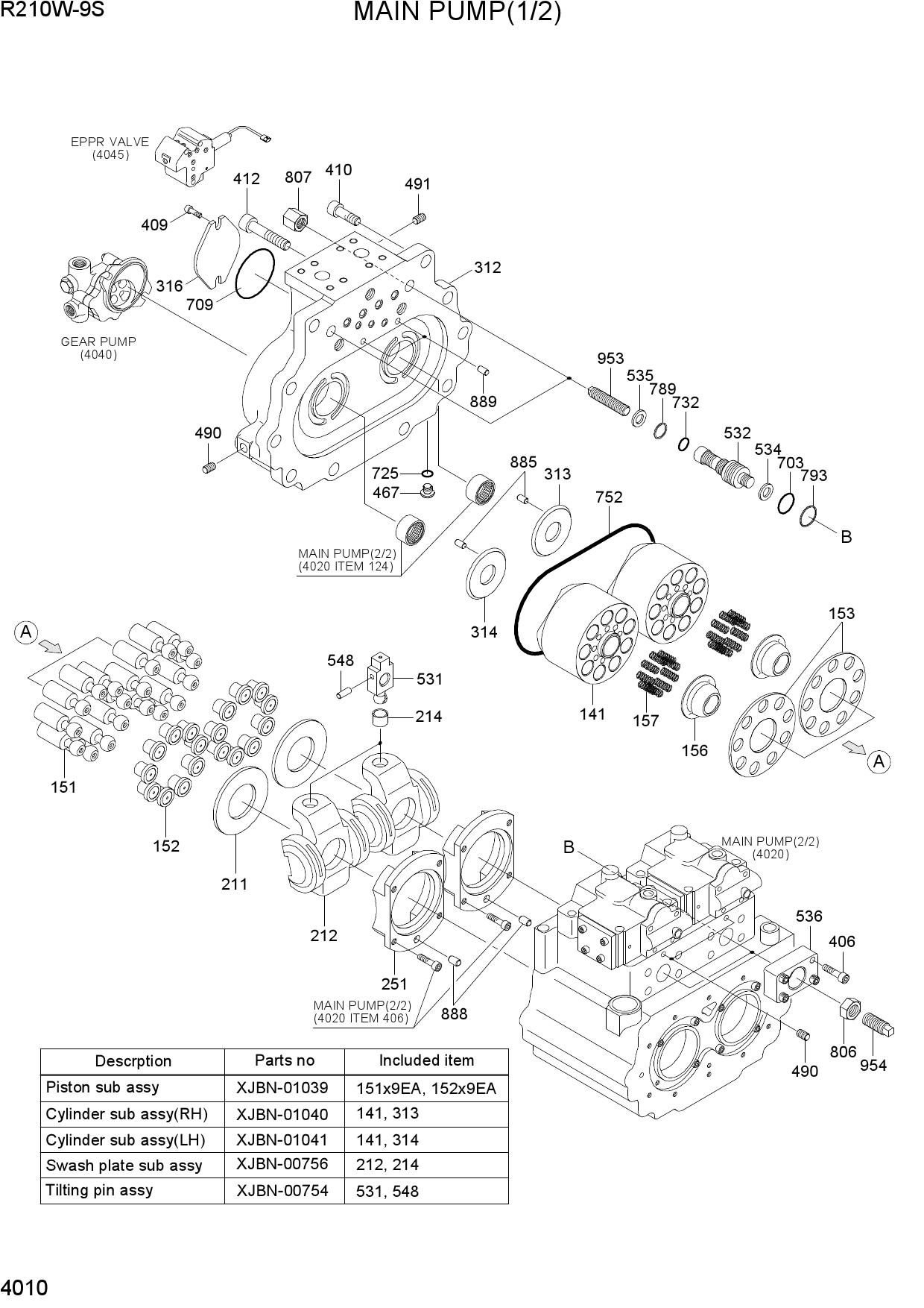 MAIN PUMP(1/2)
