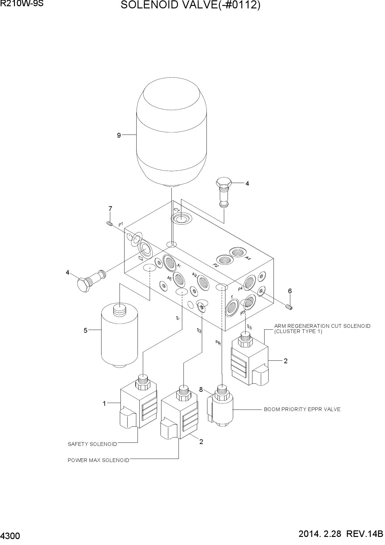 SOLENOID VALVE(-#0112)