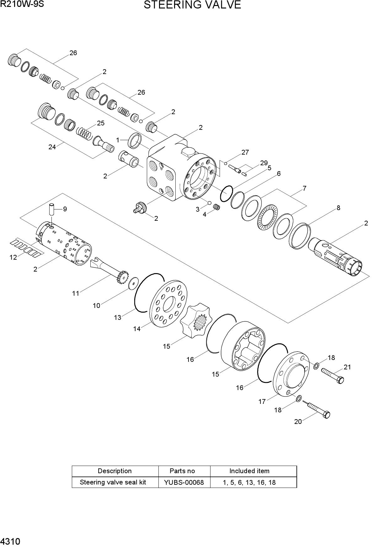 STEERING VALVE