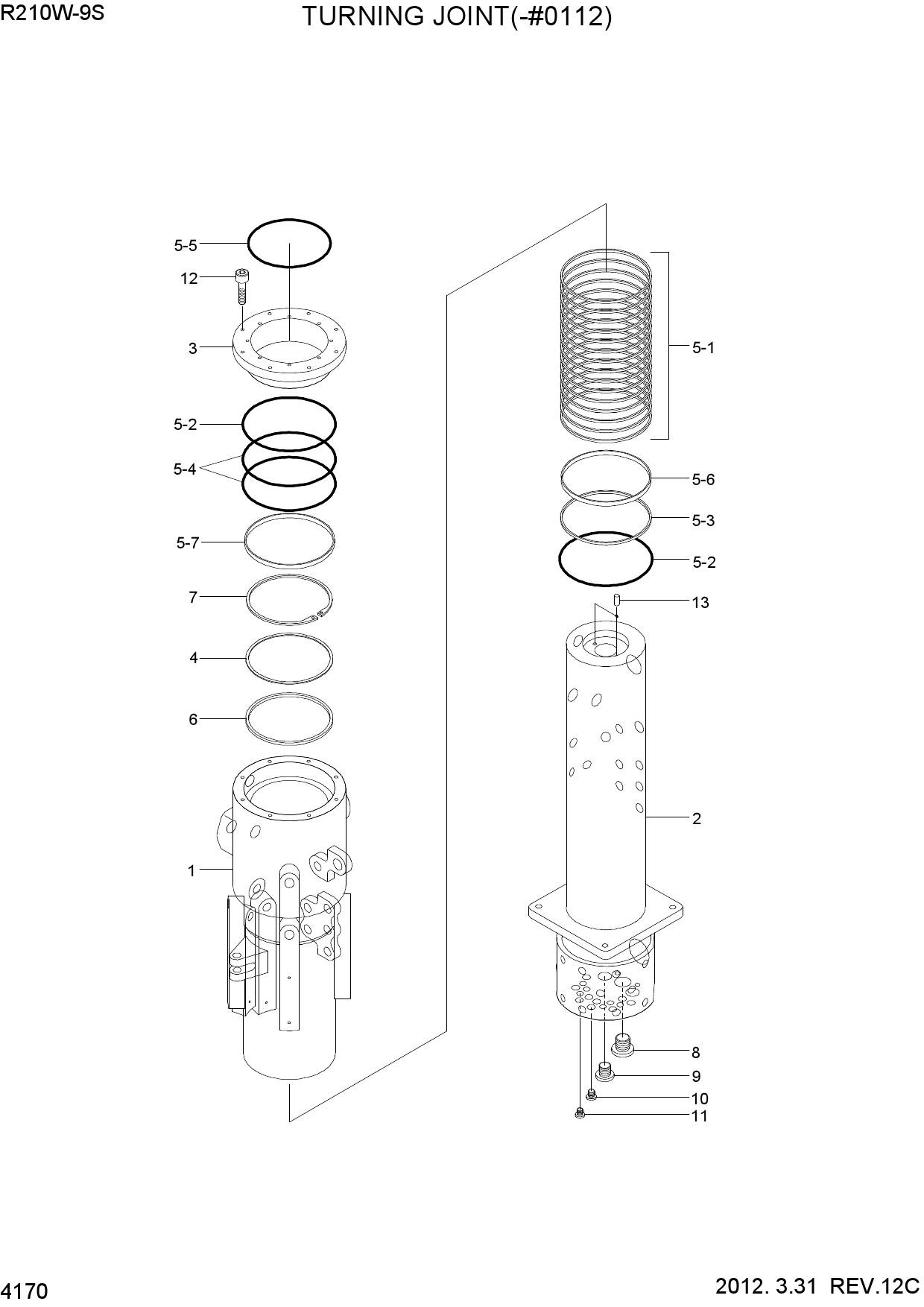 TURNING JOINT(-#0112)