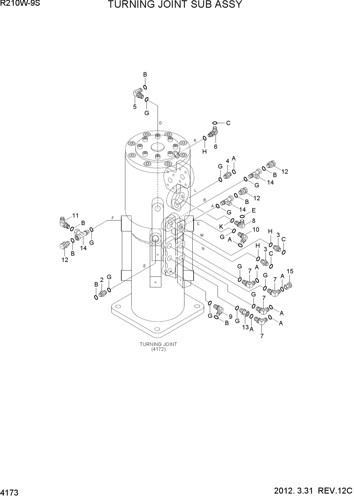 TURNING JOINT SUB ASSY