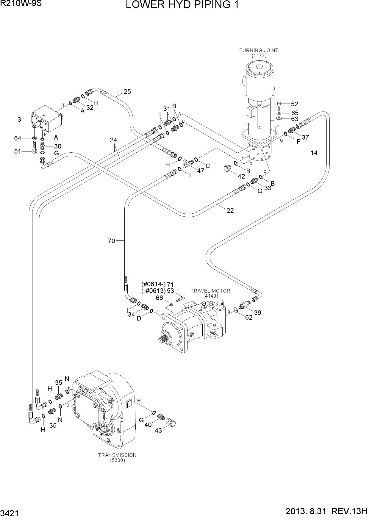 LOWER HYD PIPING 1