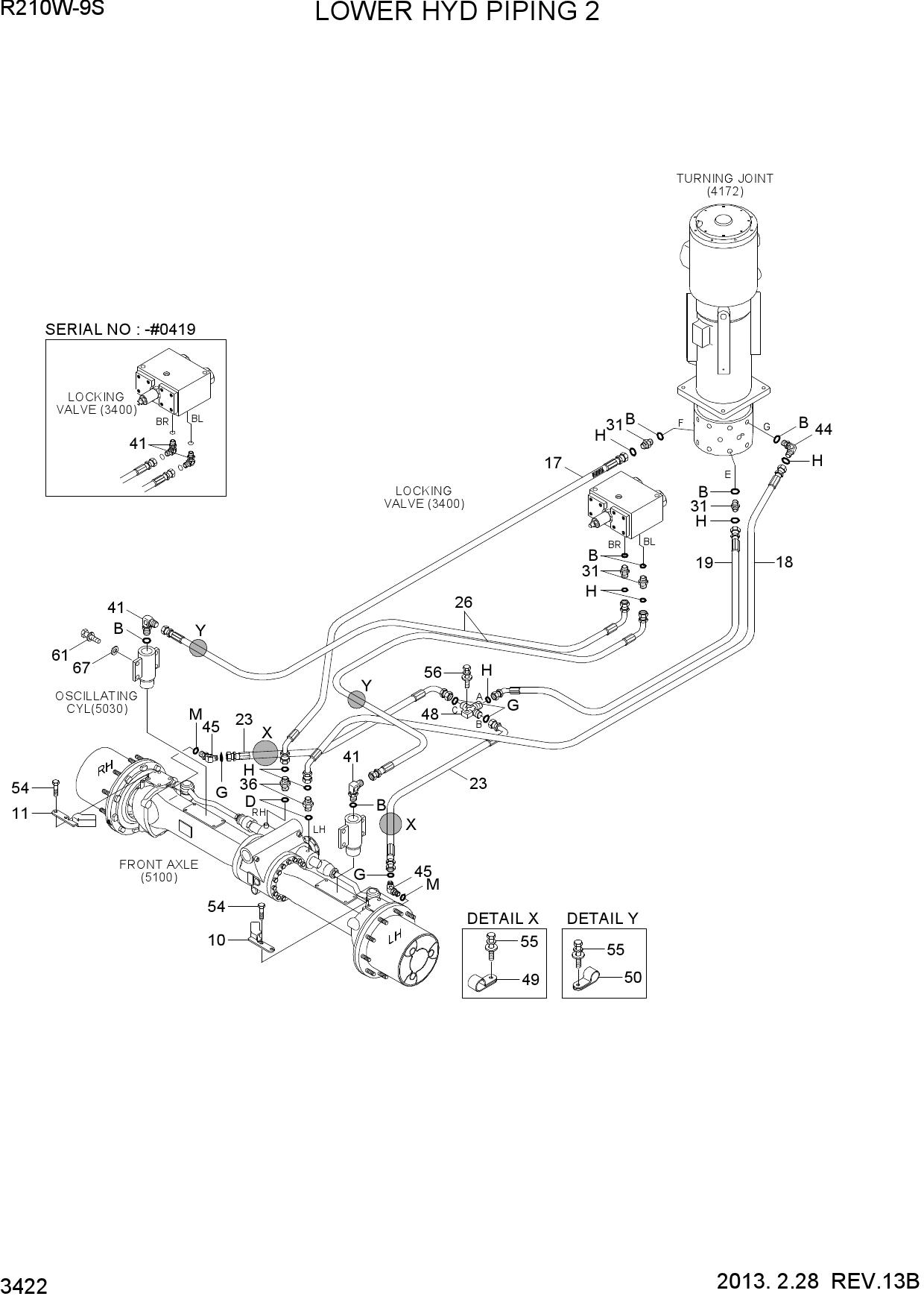 LOWER HYD PIPING 2