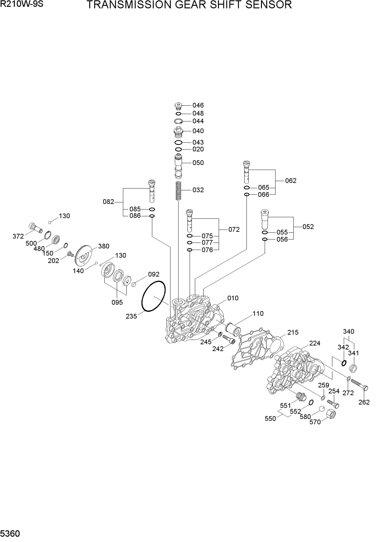 TRANSMISSION GEAR SHIFT SENSOR